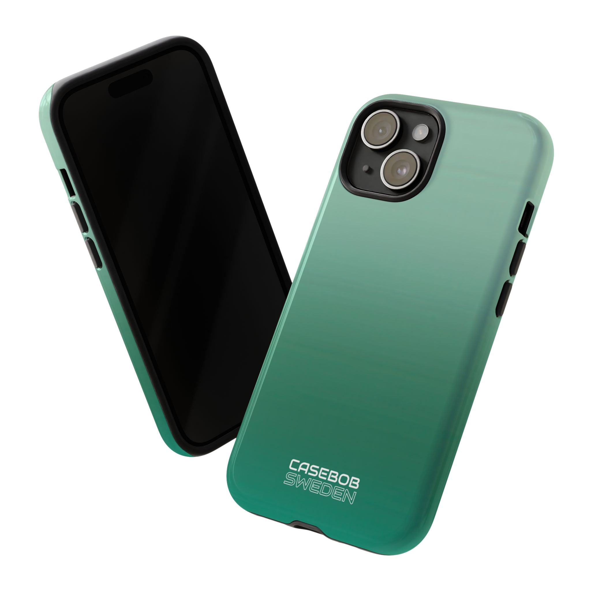 Strati Orizzonte Verde Acqua iPhone 15 - Tough