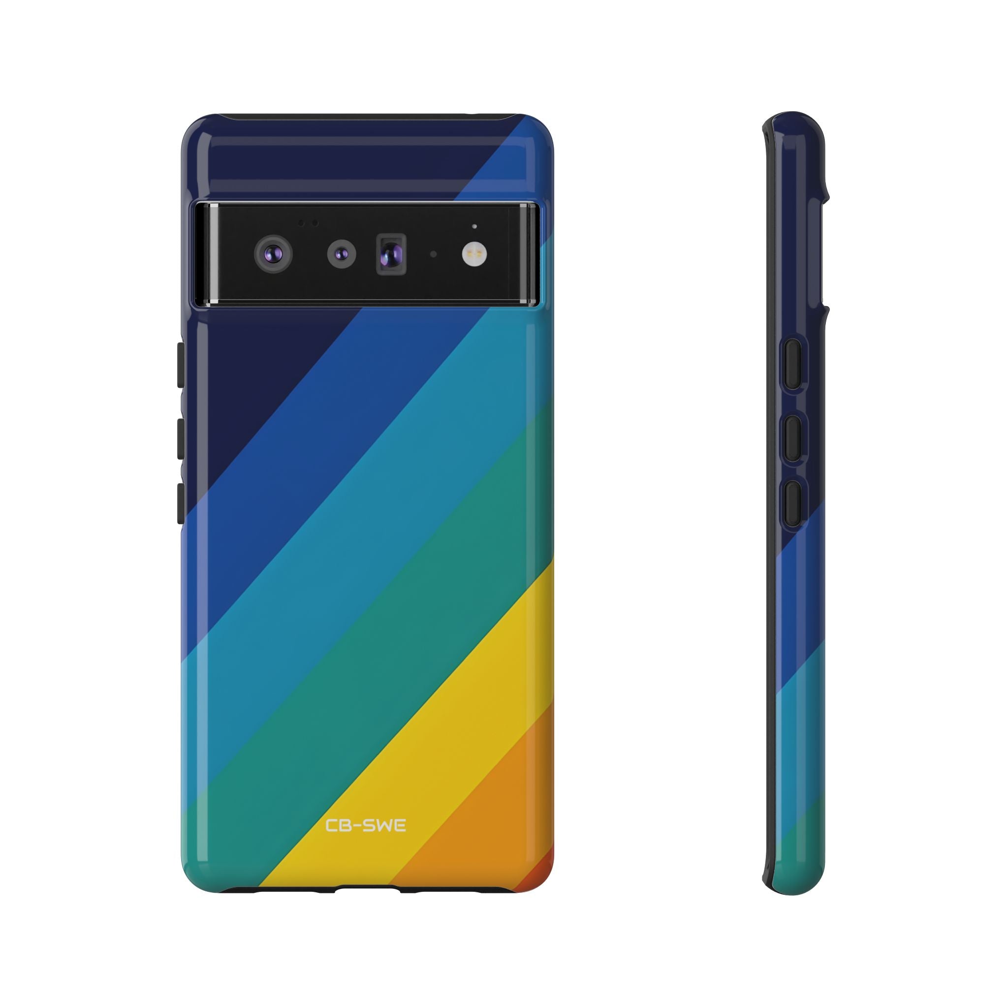Diagonal Color Spectrum - Google Pixel Case
