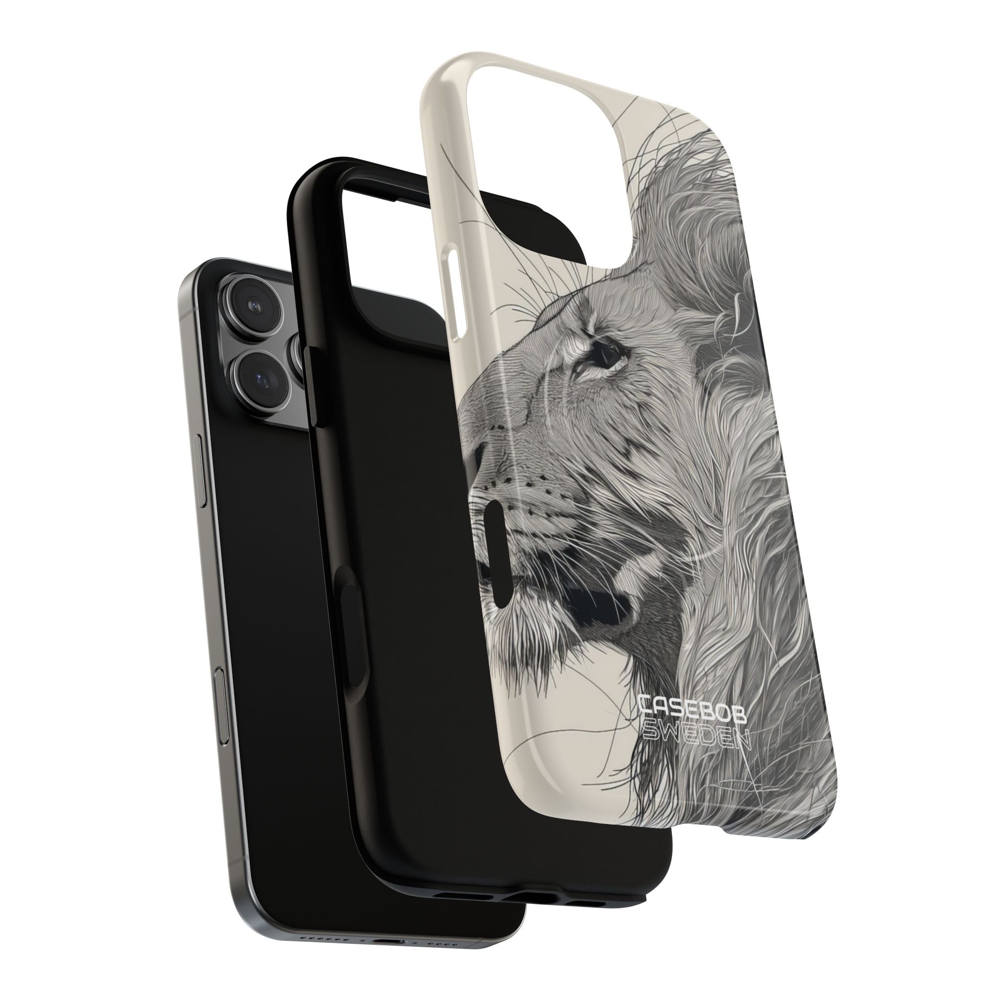 Majestic Lion Profile iPhone 16 - Tough+