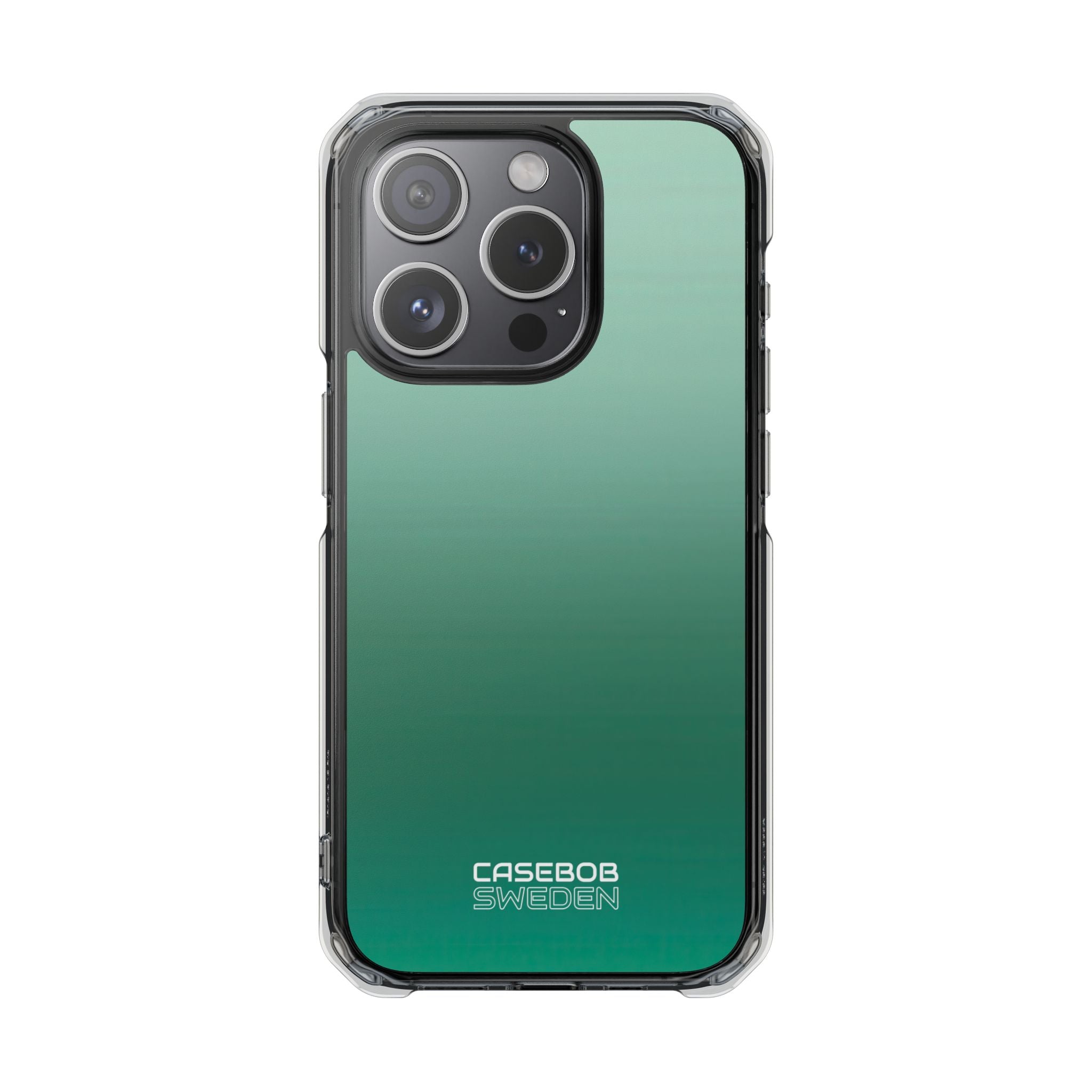 Teal Horizon Layers iPhone 15 - Impact Clear+