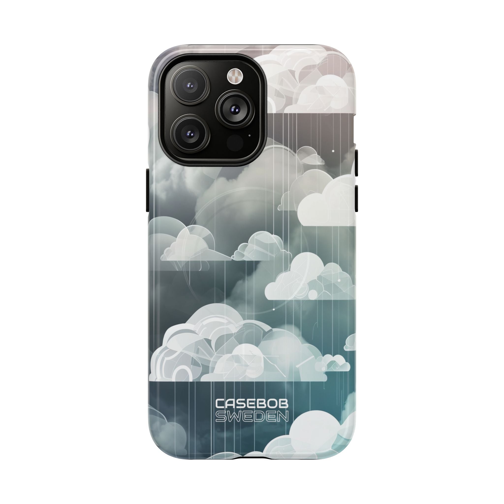 Silver Dream Clouds iPhone 14 - Tough+