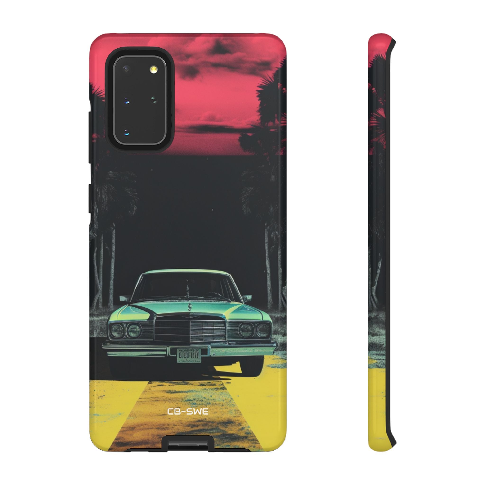 Retro Futuristic Nightscape - Samsung Case