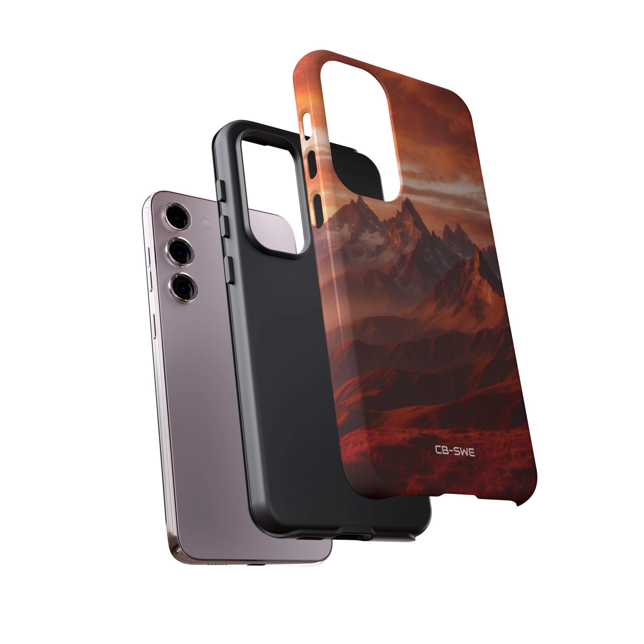 Mountain Peaks Glowing - Samsung Case