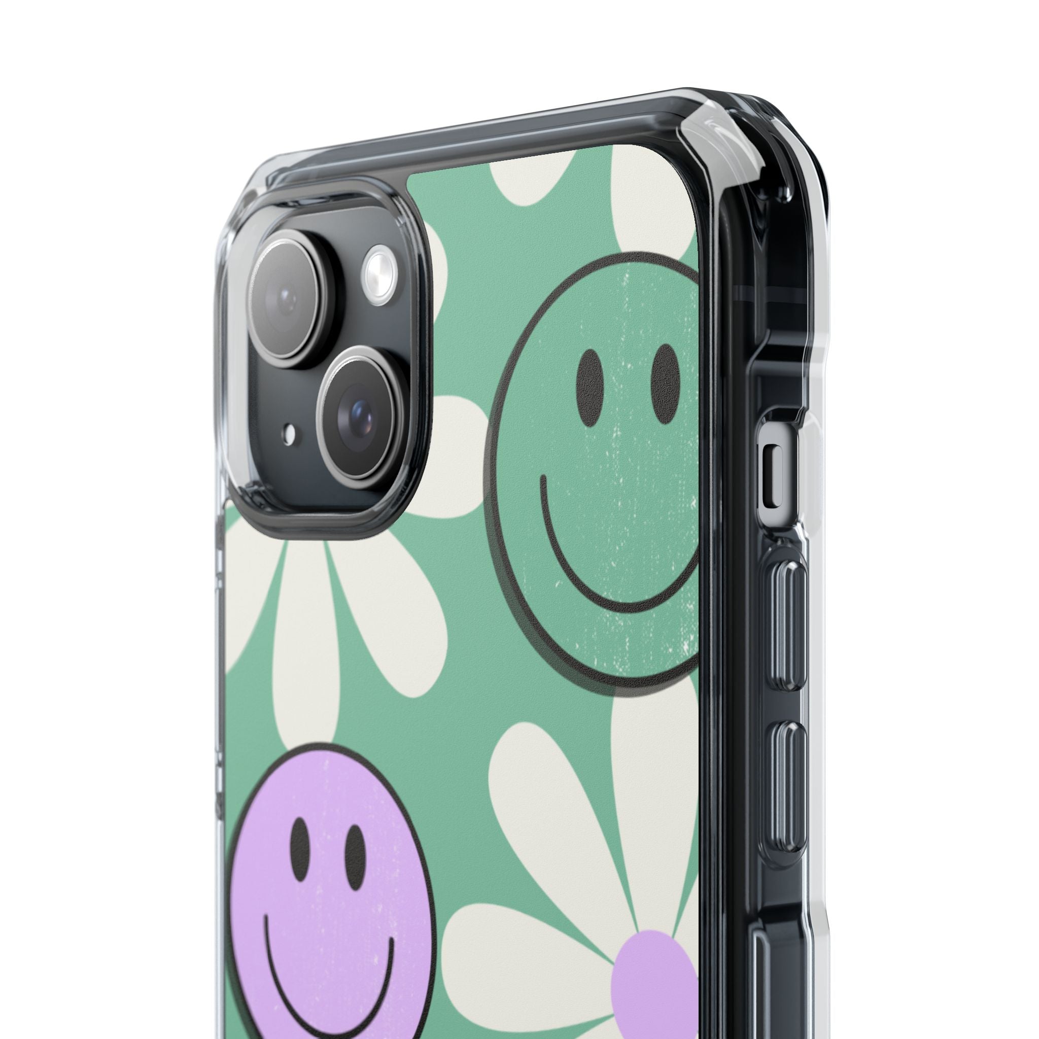 Playful Retro Blooms iPhone Case - Impact
