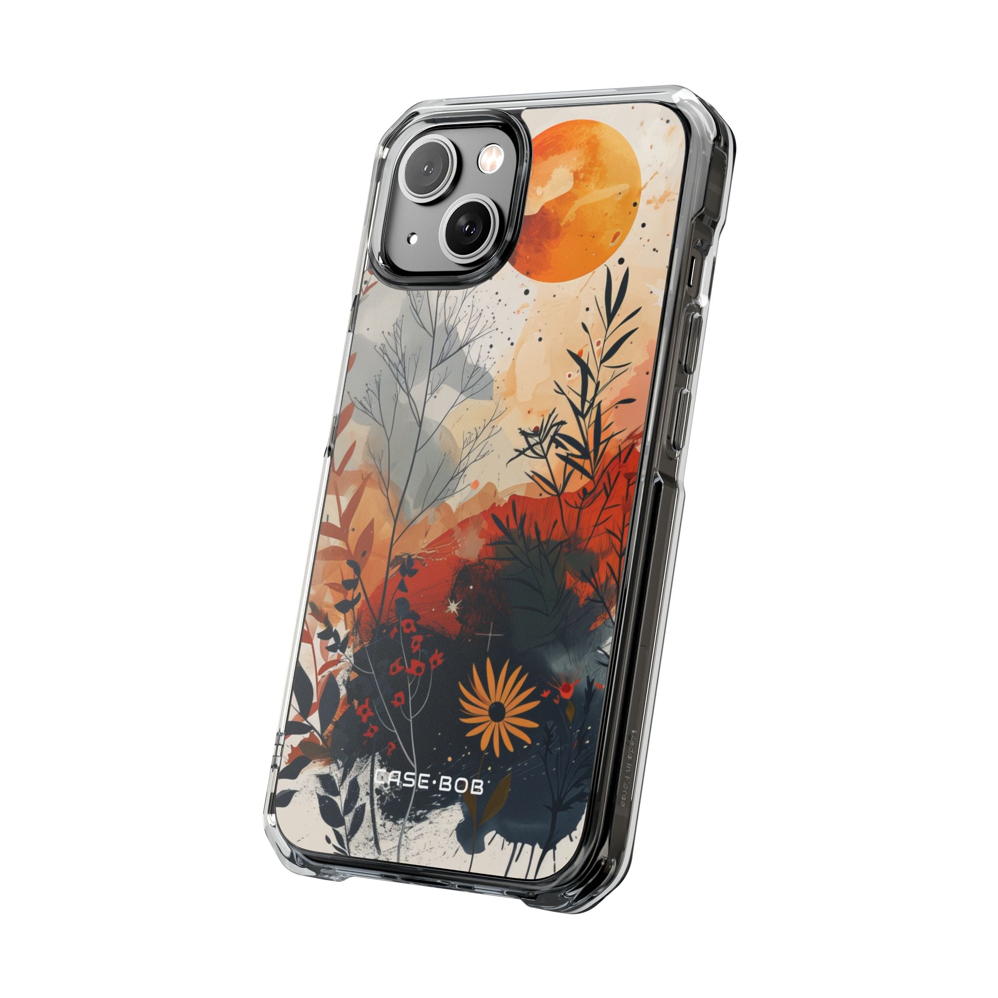 Orange Solstice iPhone 14 Case - Impact