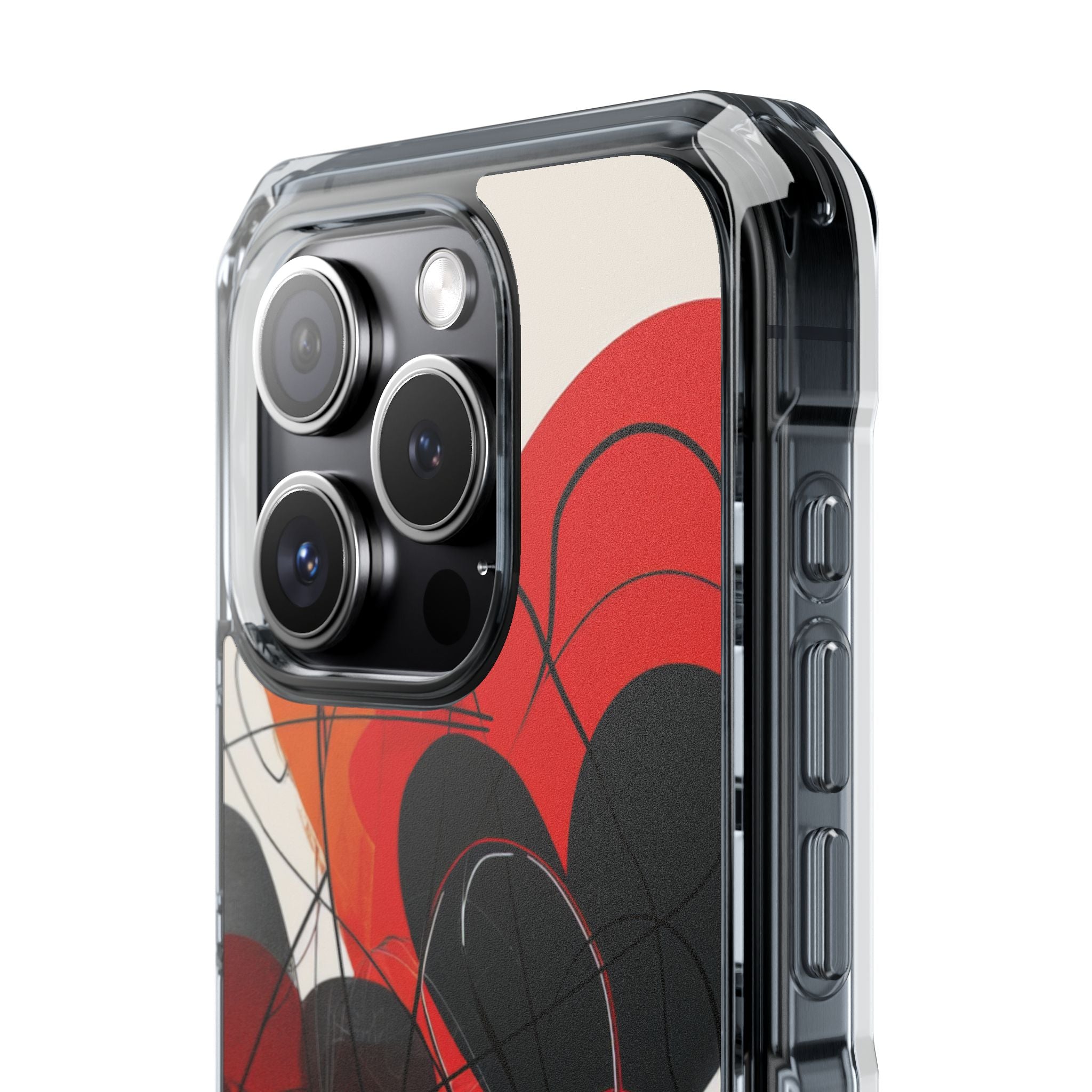Crimson Motion Flow iPhone 15 - Impact Clear+