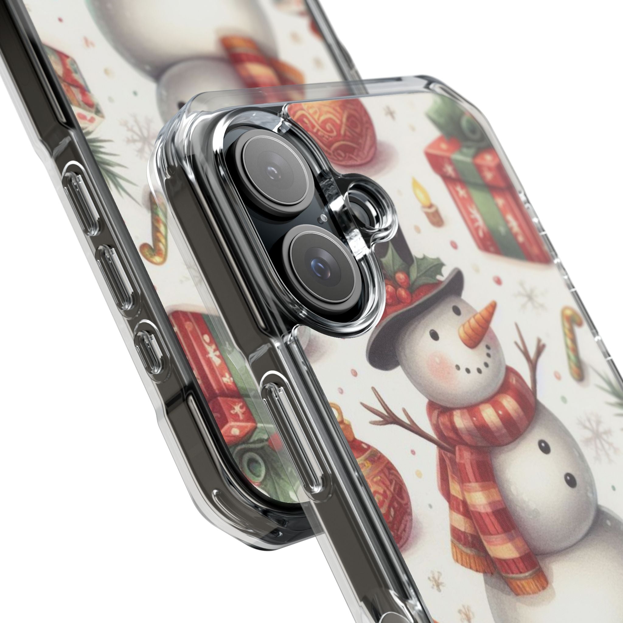 Snowman Welcomes Joy iPhone Case - Impact