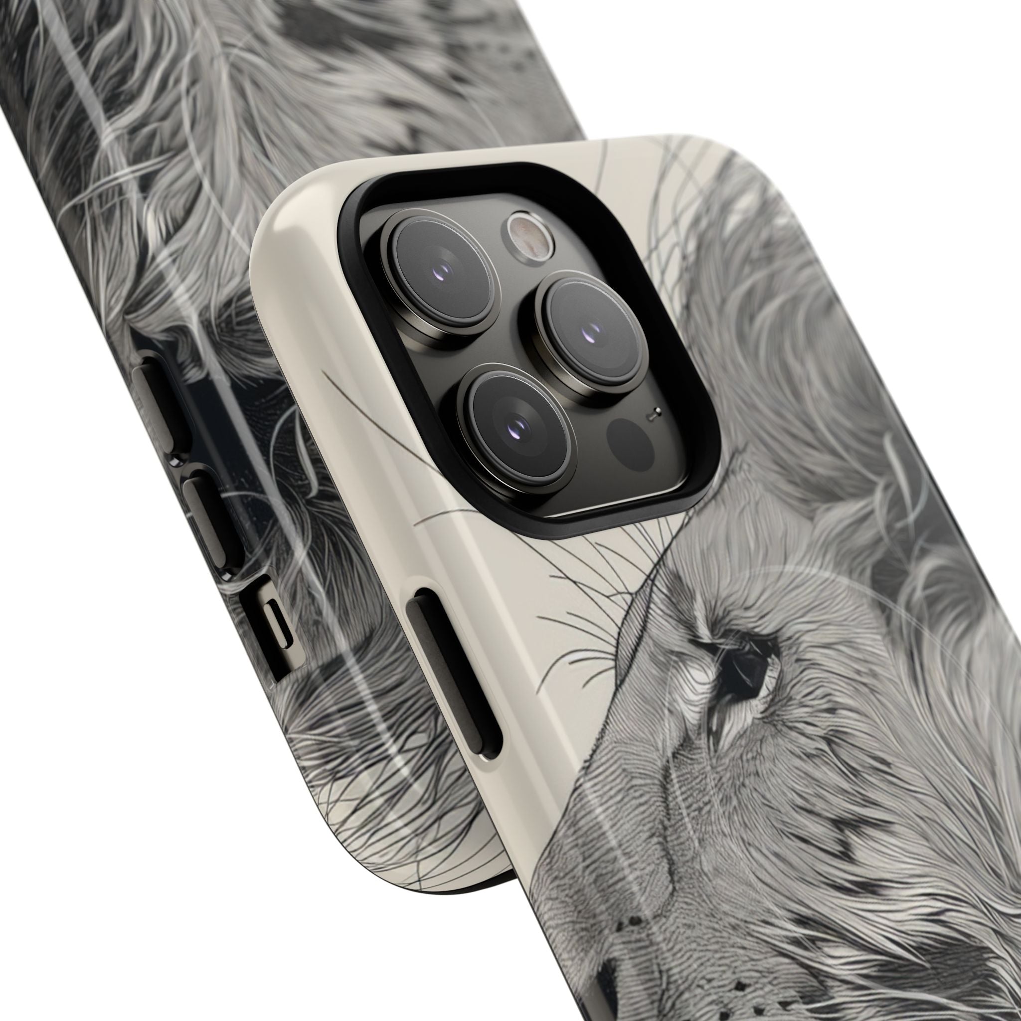 Majestic Lion Profile iPhone 14 - Tough+