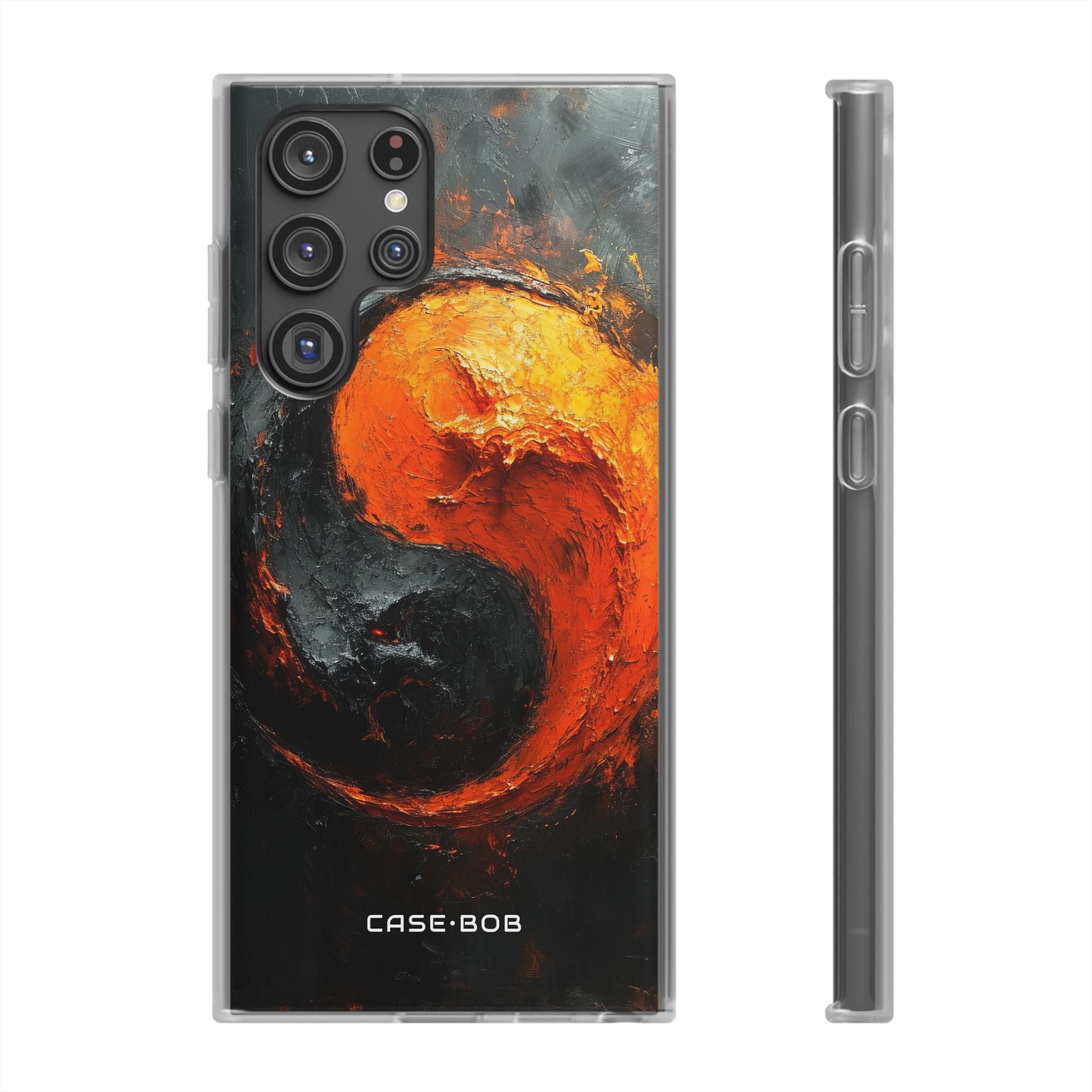 Molten Yin-Yang Samsung S22 Ultra Case - Soft