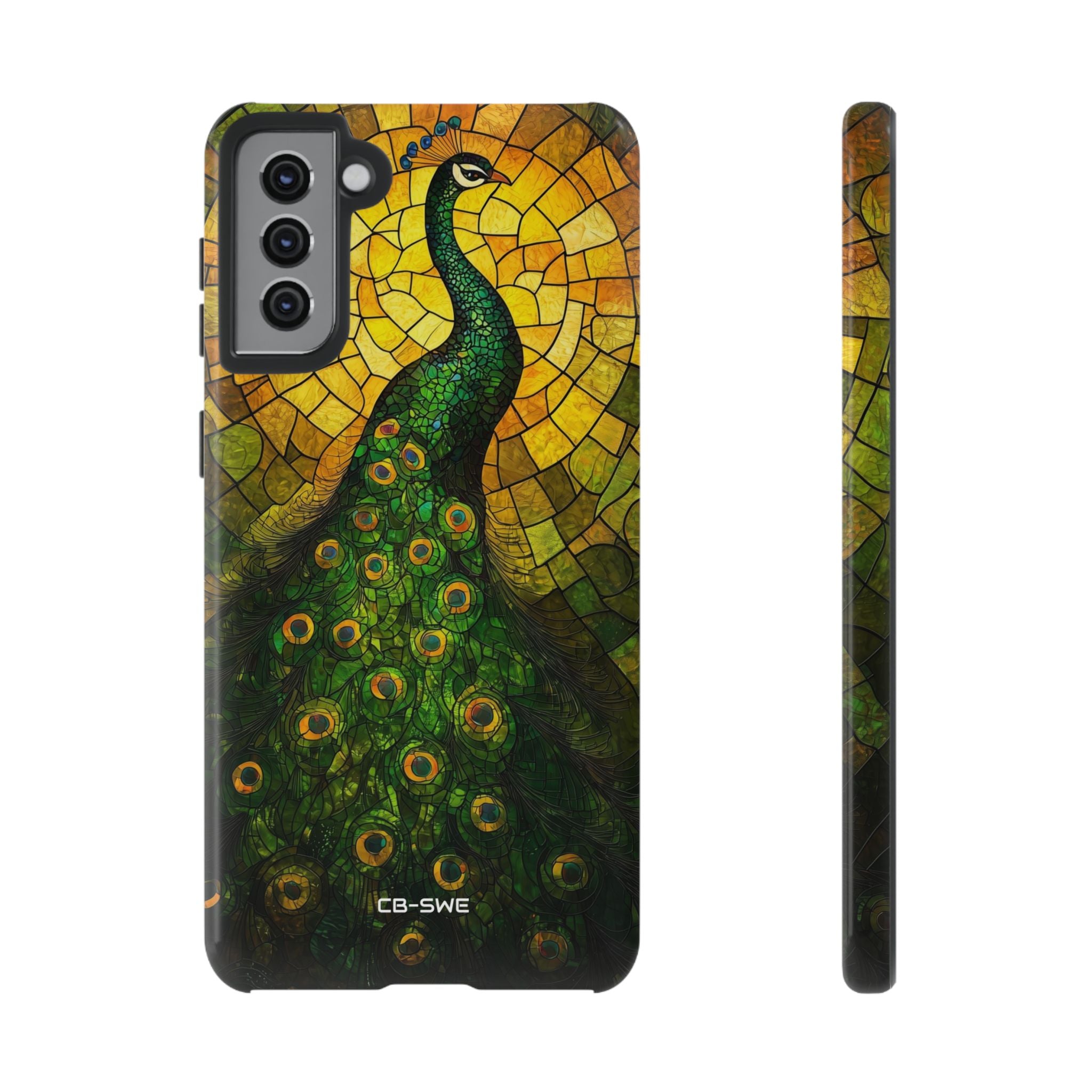 Peacock Spreads Light - Samsung Case
