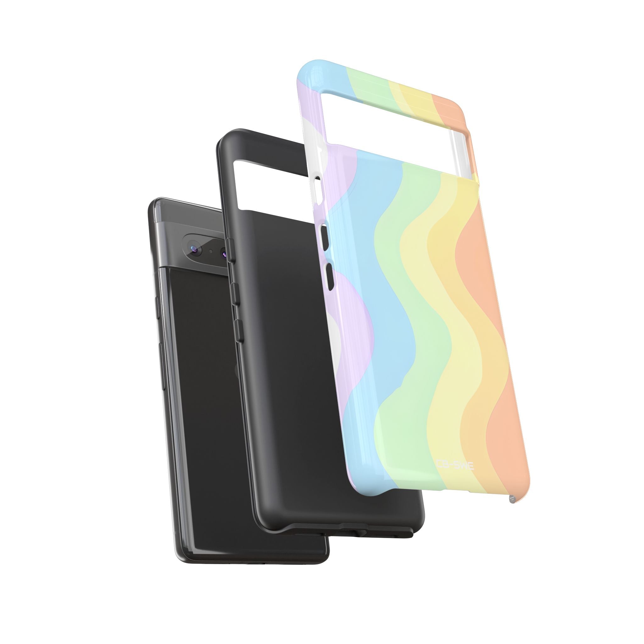 Pastel Waves Flow - Google Pixel Case