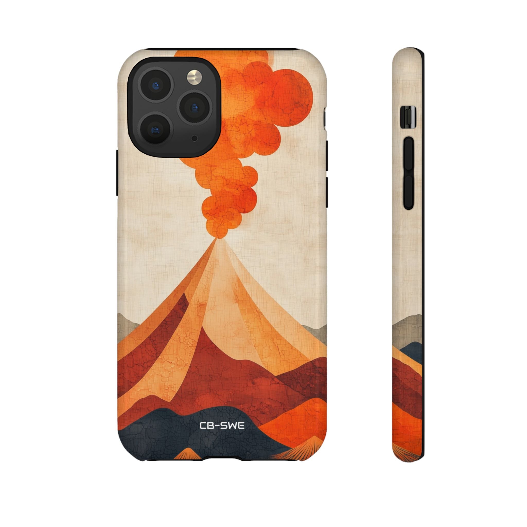 Erupting Heat Waves - iPhone Case
