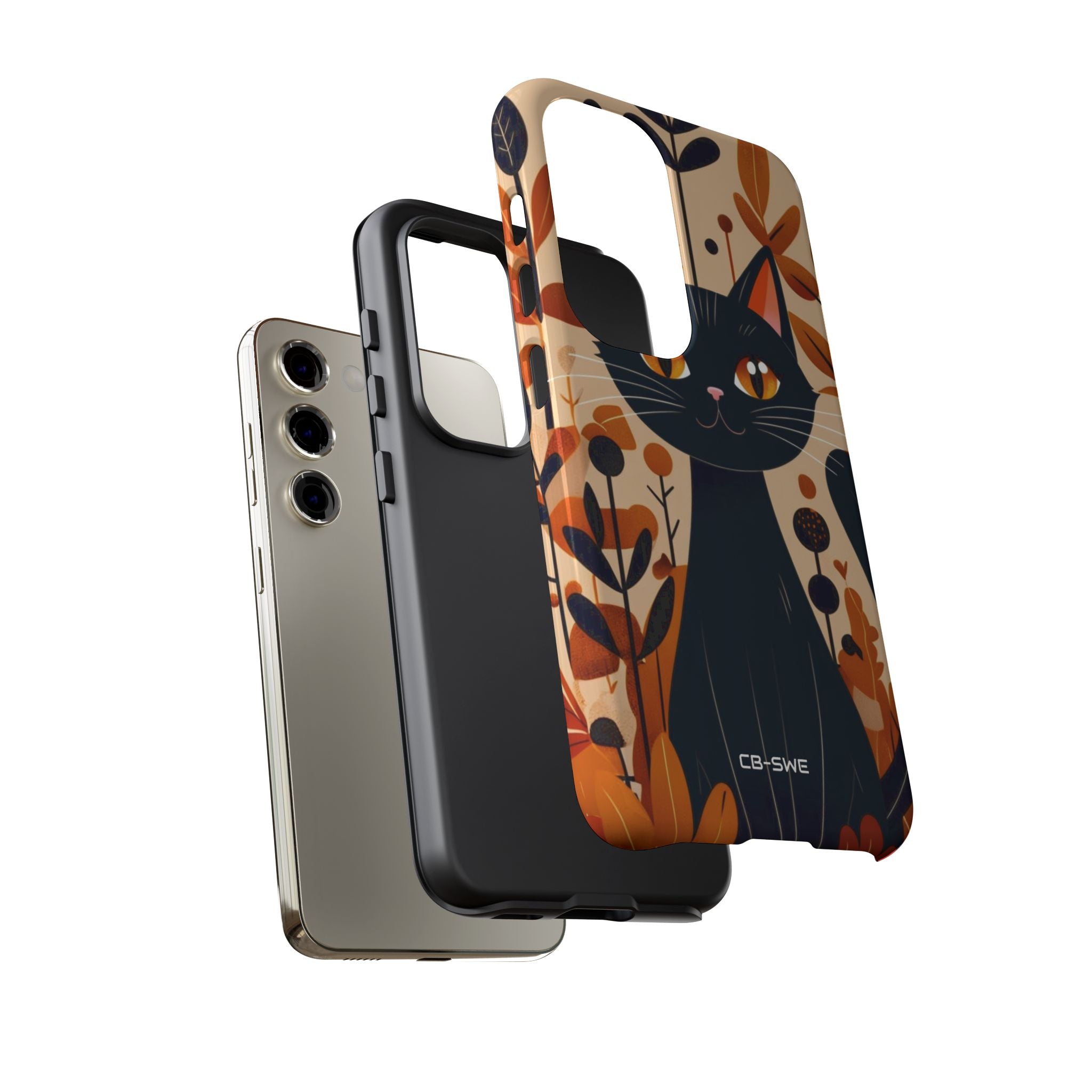 Autumnal Cat Whimsy - Samsung Case