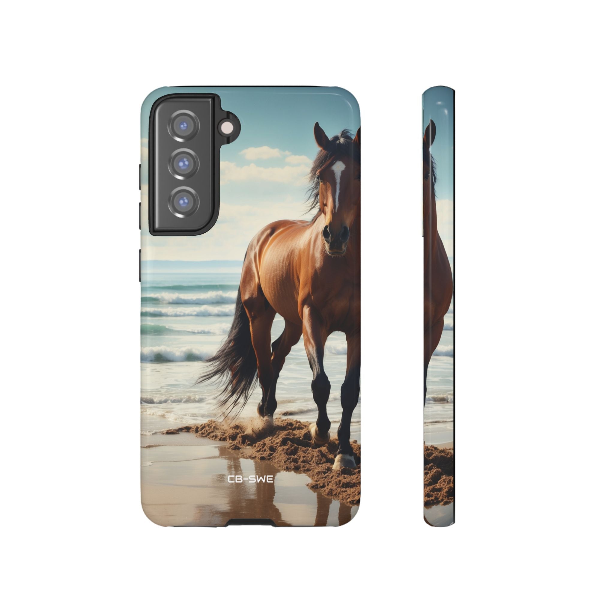 Horse Gallops Shoreline - Samsung Case