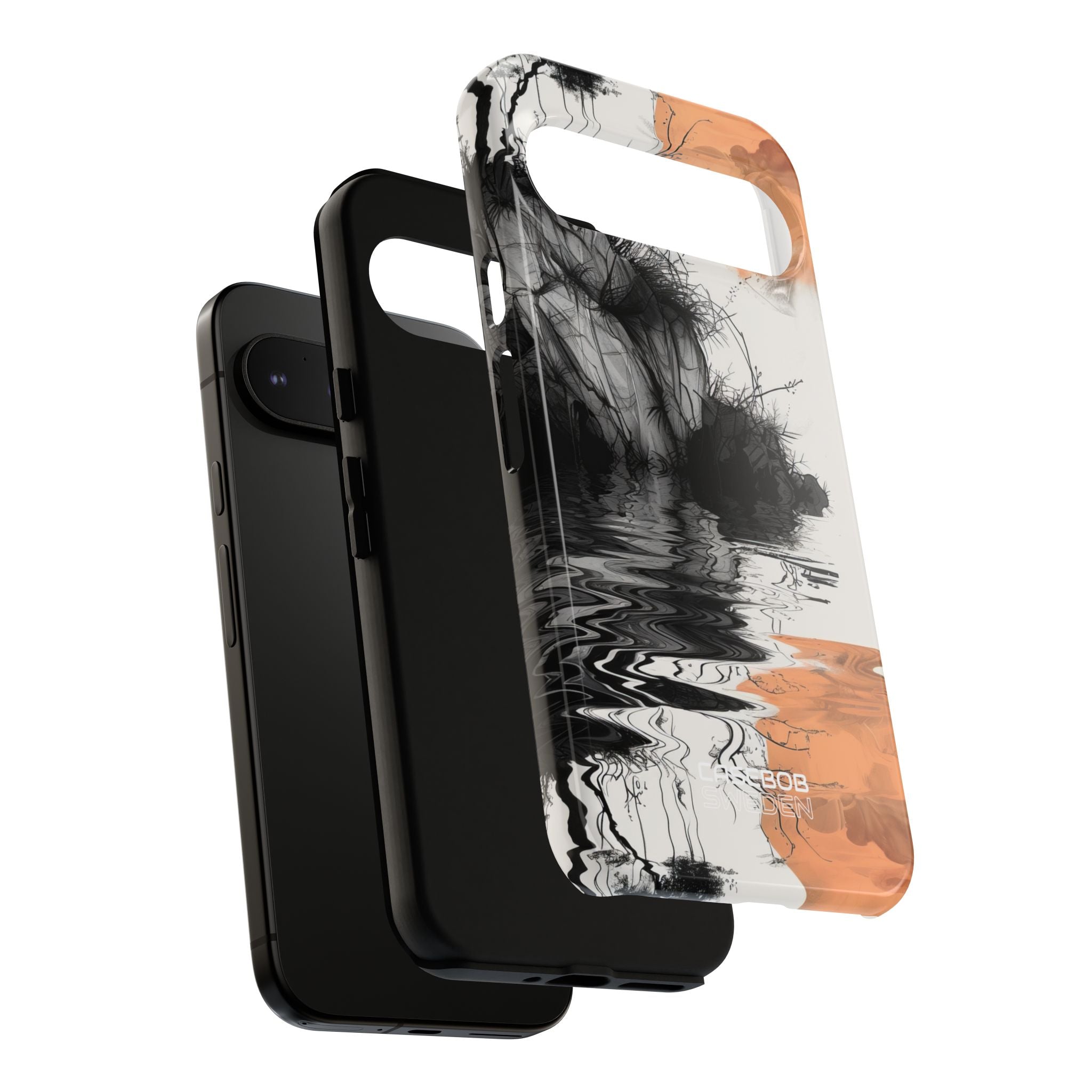Riflesso della Luna Arancione Google Pixel 9 - Tough