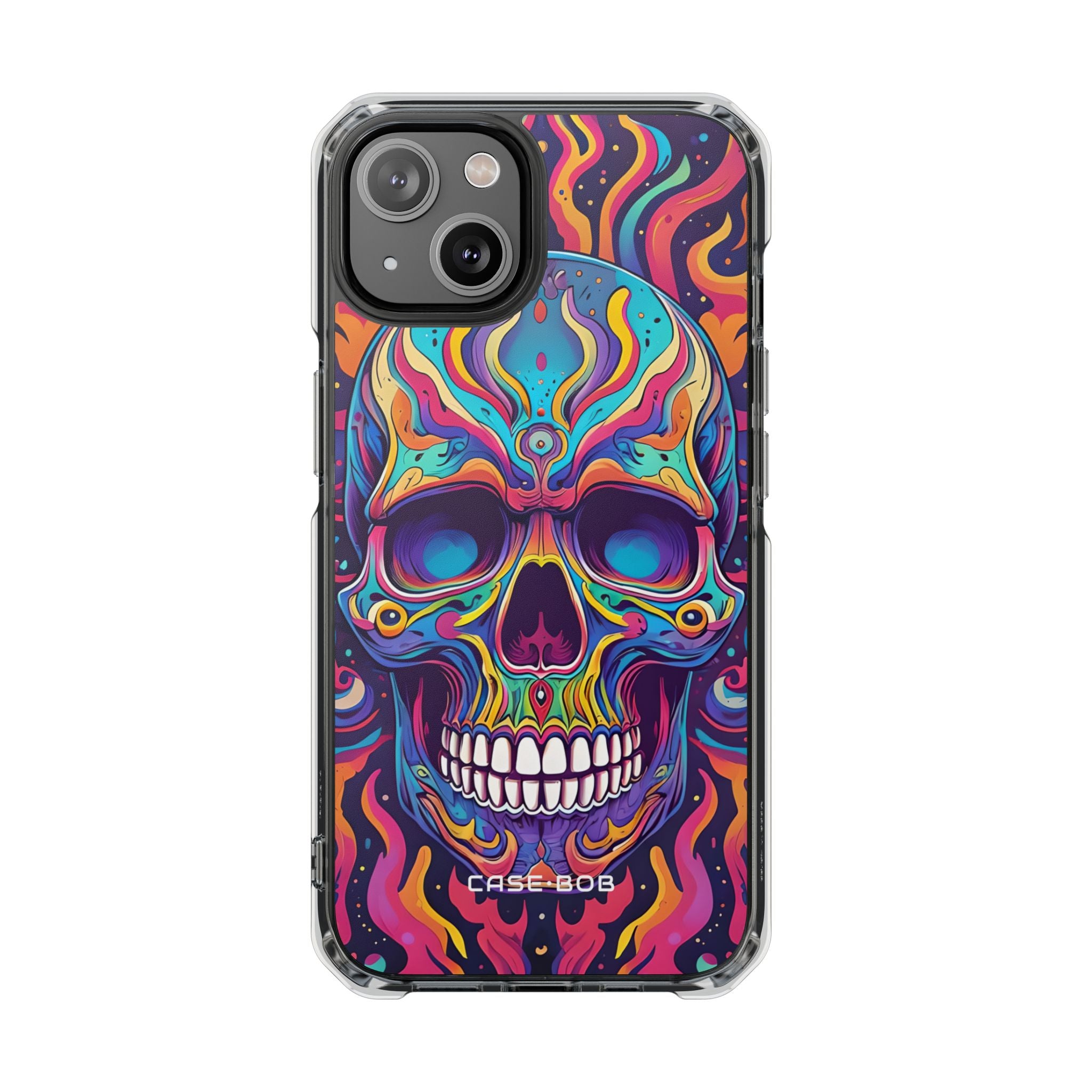 Flaming Skull iPhone 14 Case - Impact