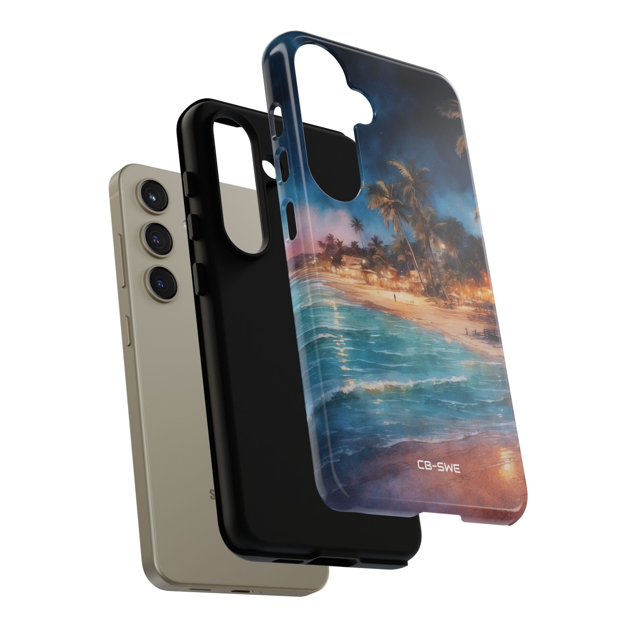 Moonlight Dances Water - Samsung Case