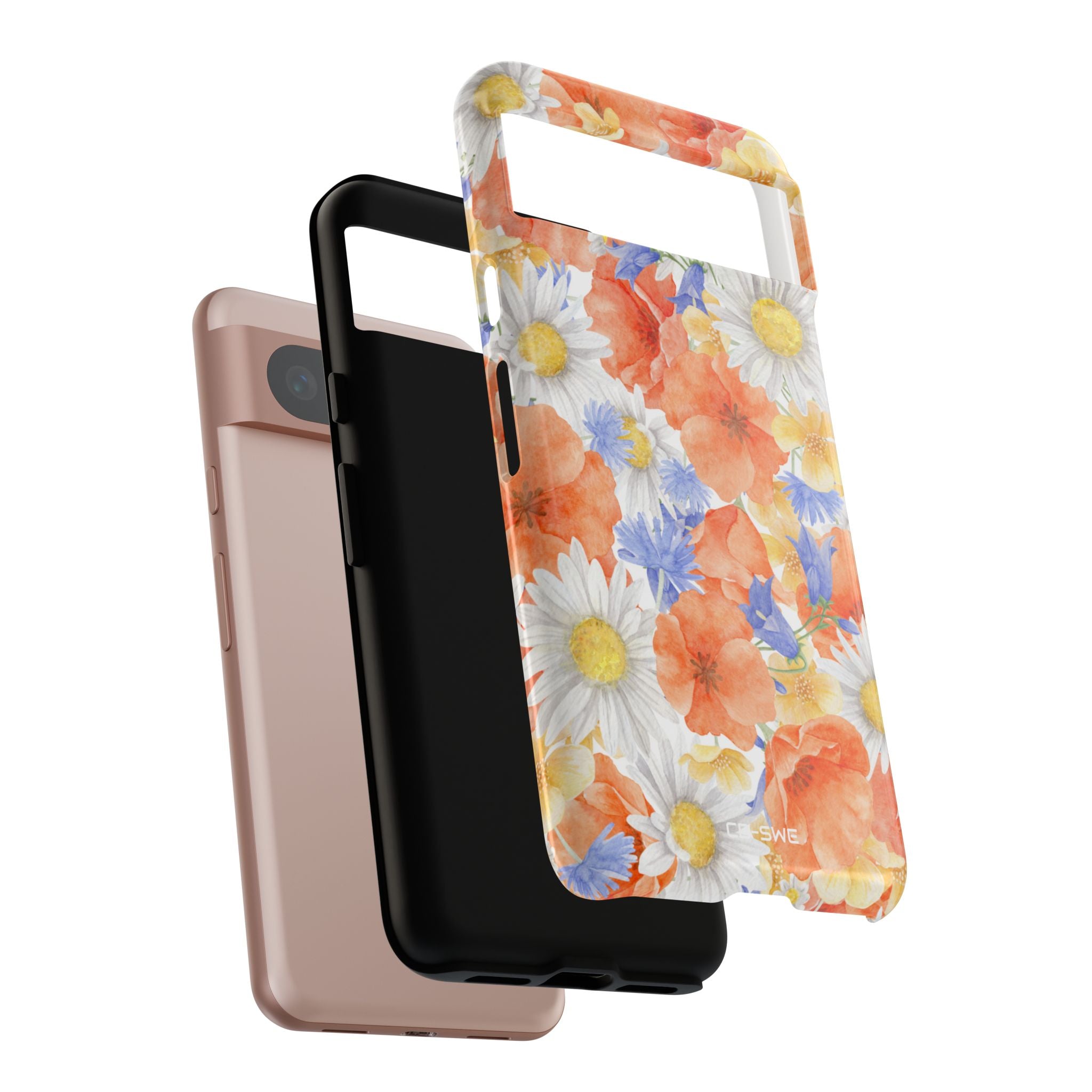 Watercolor Floral Harmony - Google Pixel Case