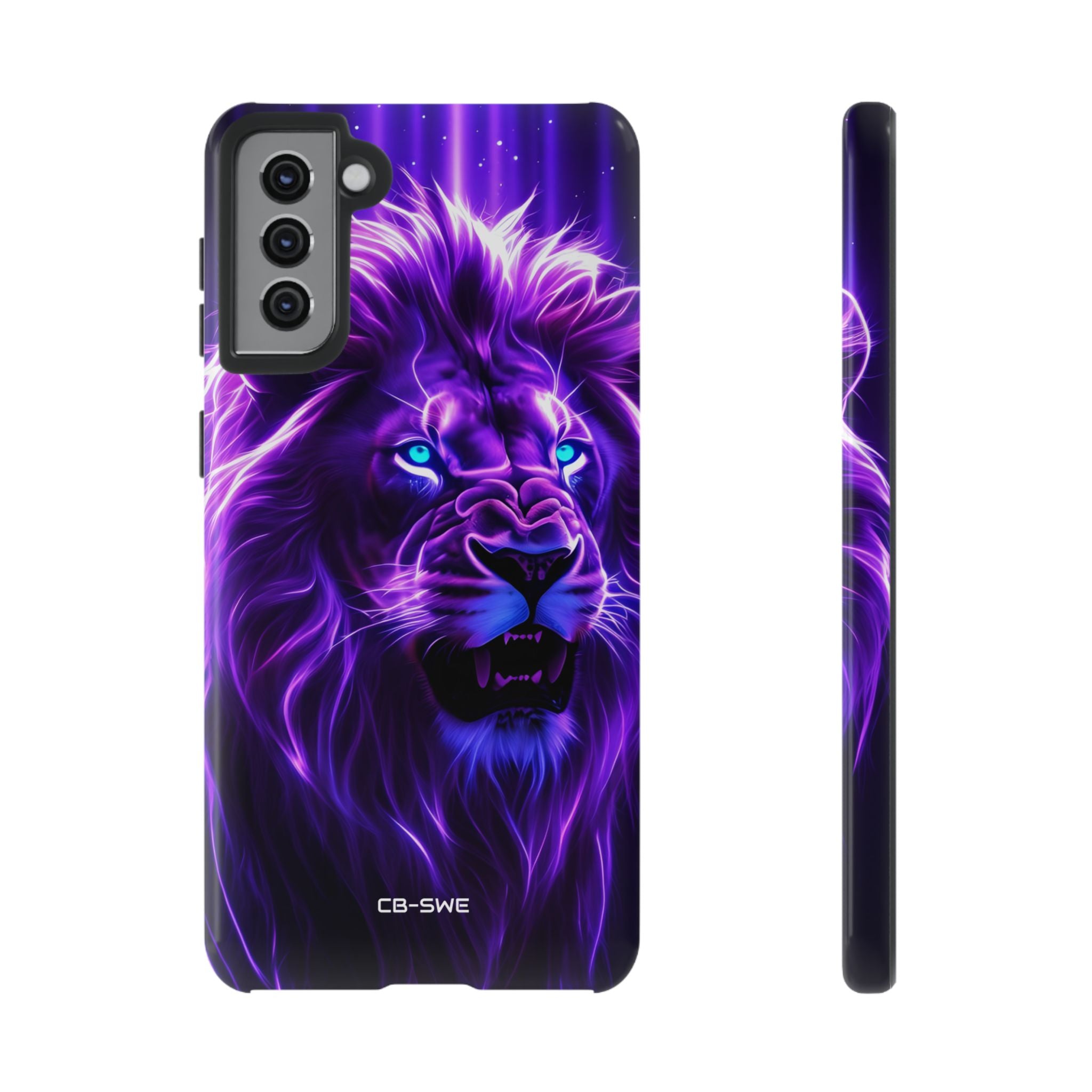 Neon Lion Majesty - Samsung Case