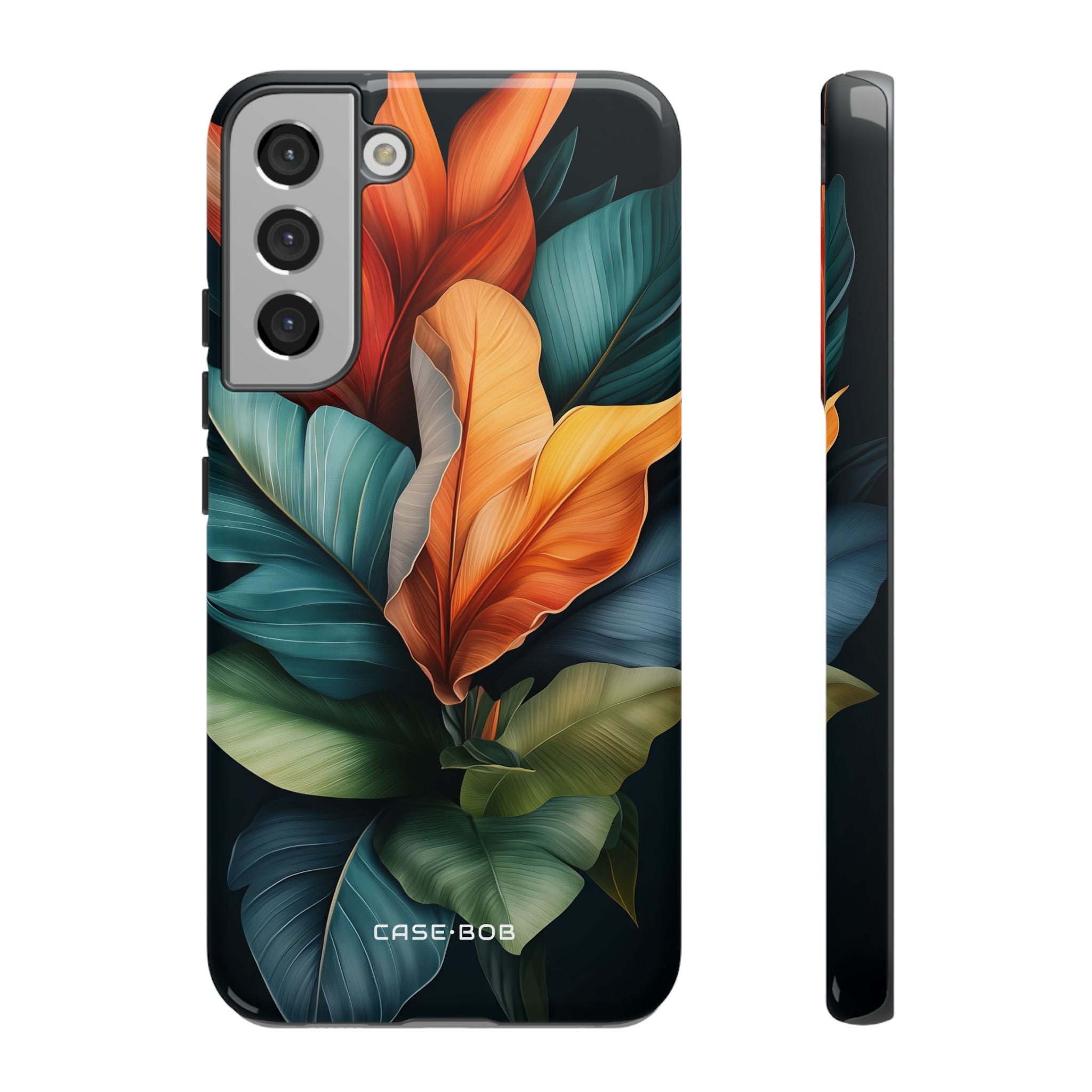 Tropical Leafburst Samsung S22 Plus Case - Tough