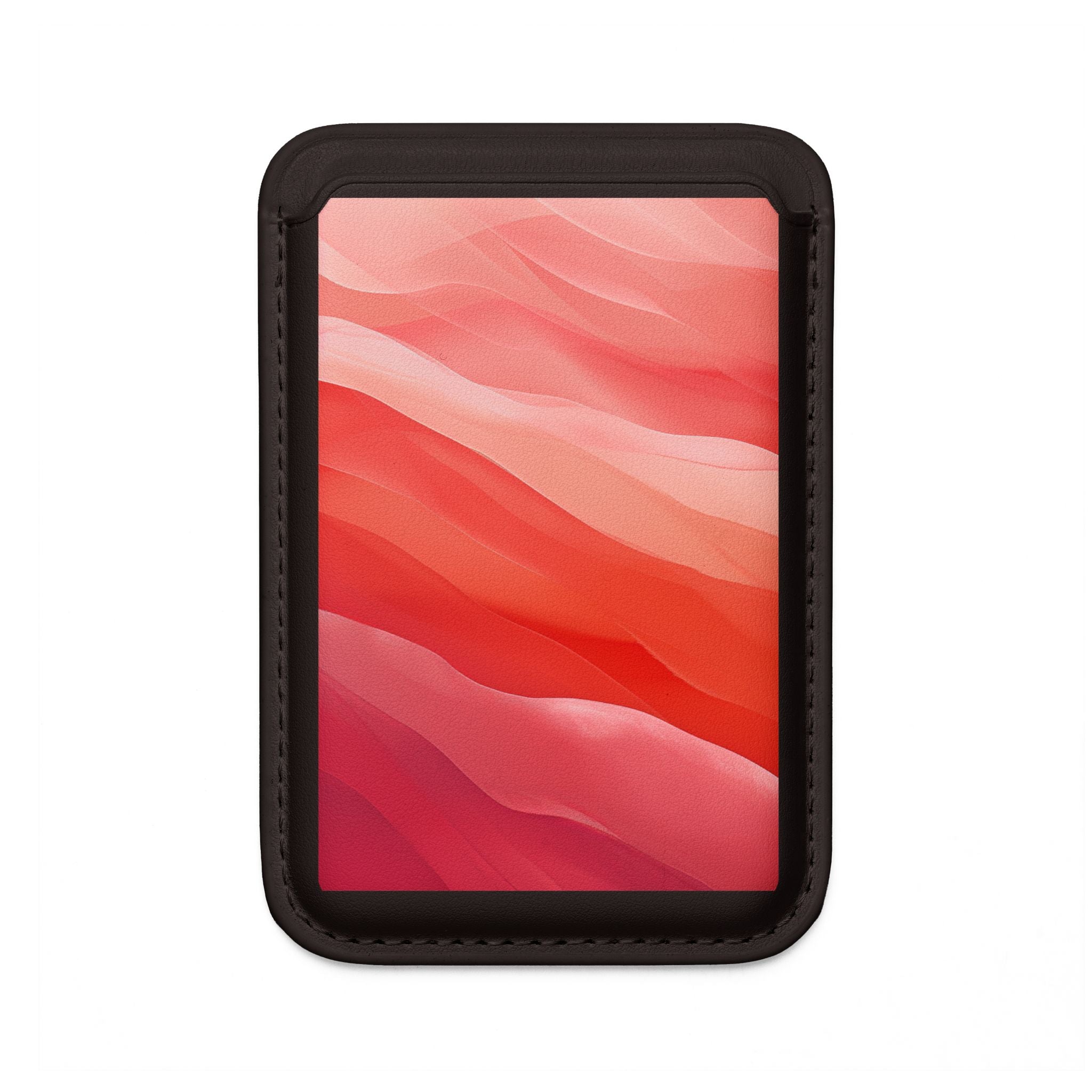 Wavy Coral Bands -lompakko – MagSafe-valmis