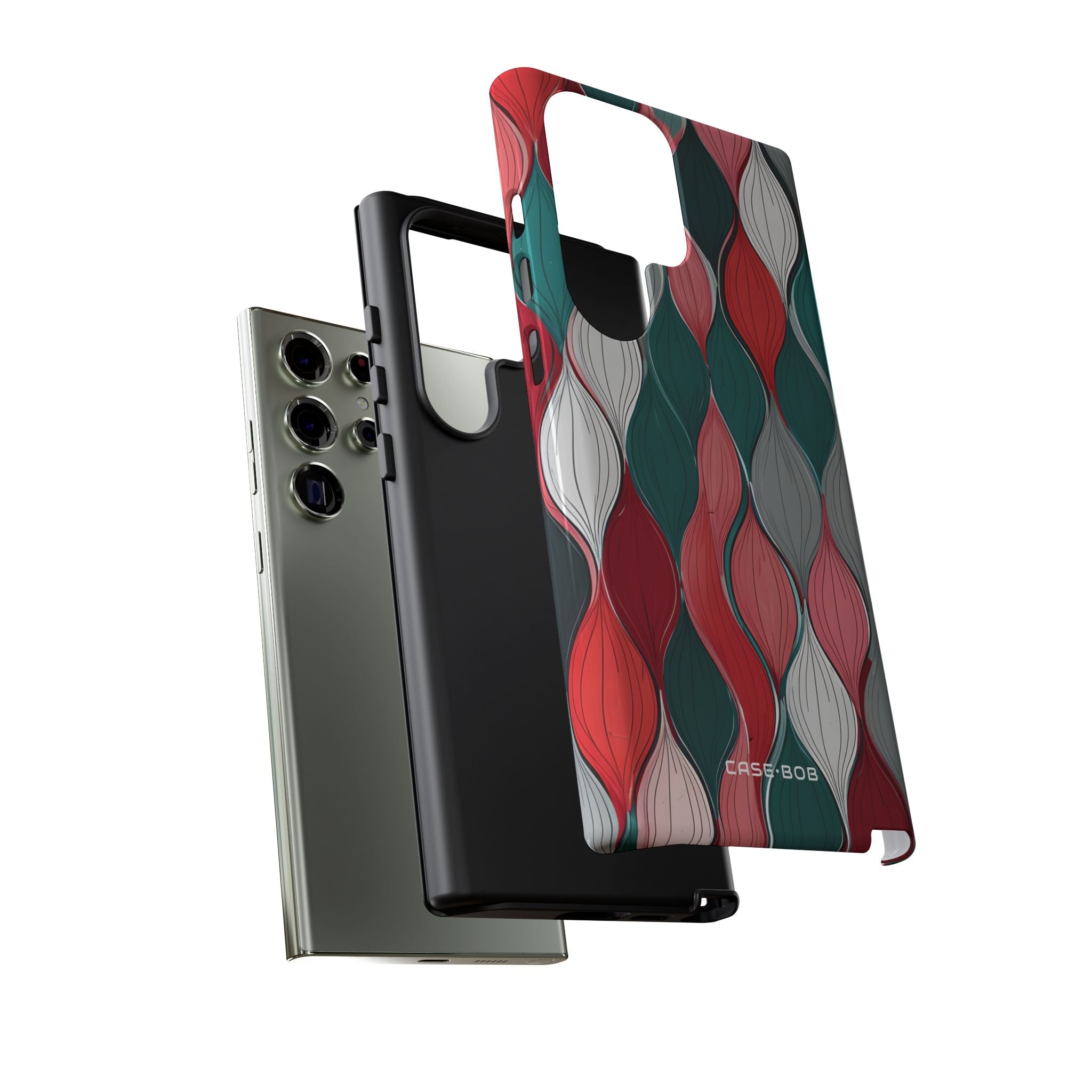 Leaf Cascade Teal Samsung S23 Ultra Case - Tough