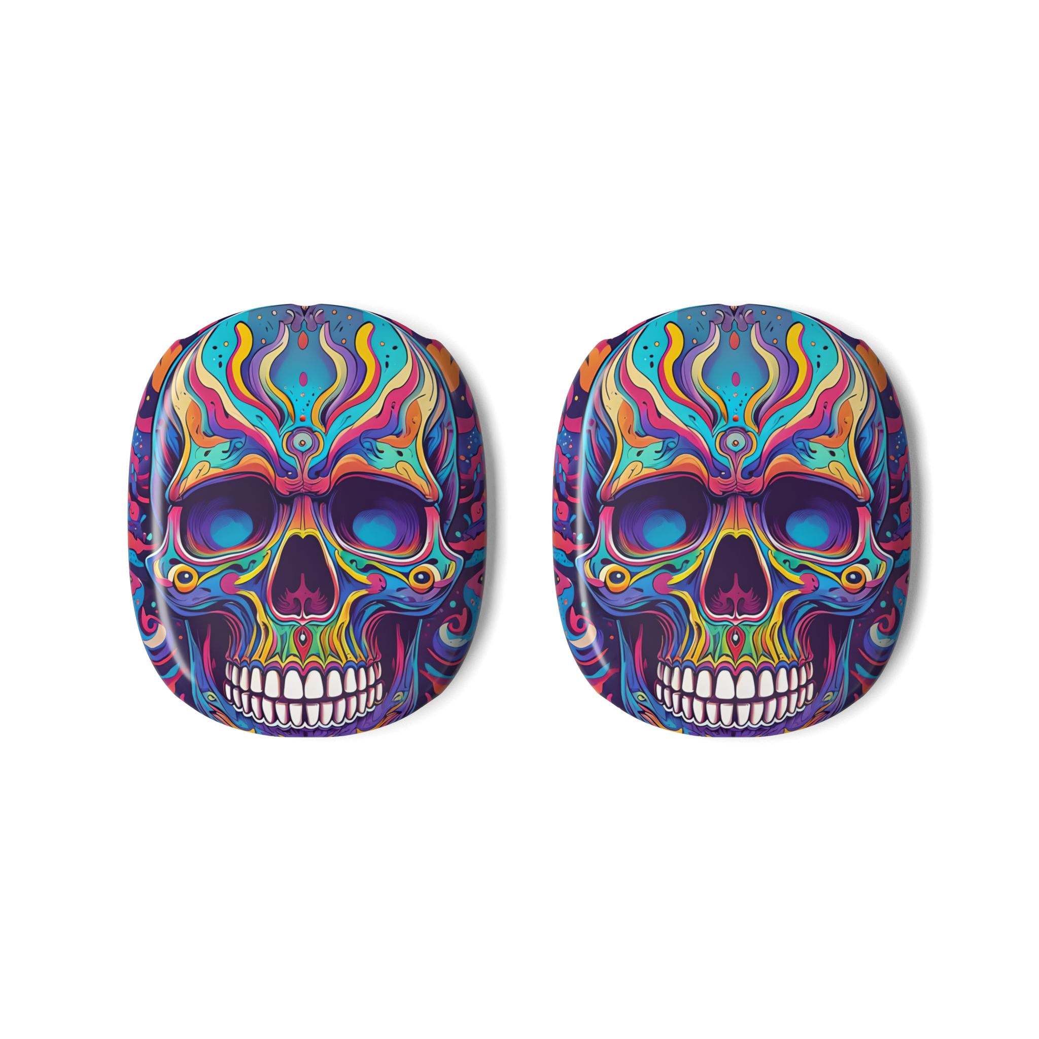 Psychedelic Skull - AirPod Max -kotelo