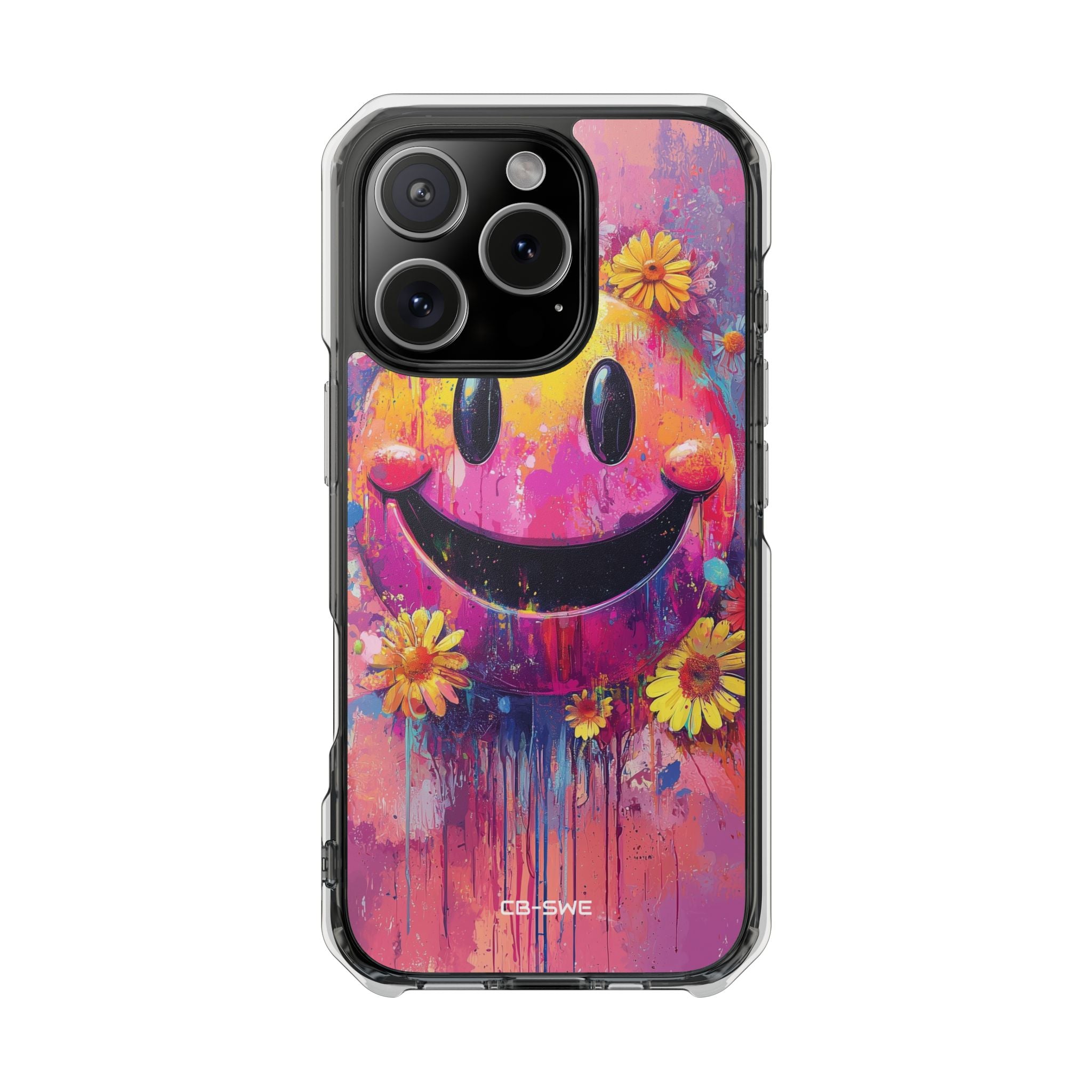 Joyful Smile Blooms iPhone Case - Impact