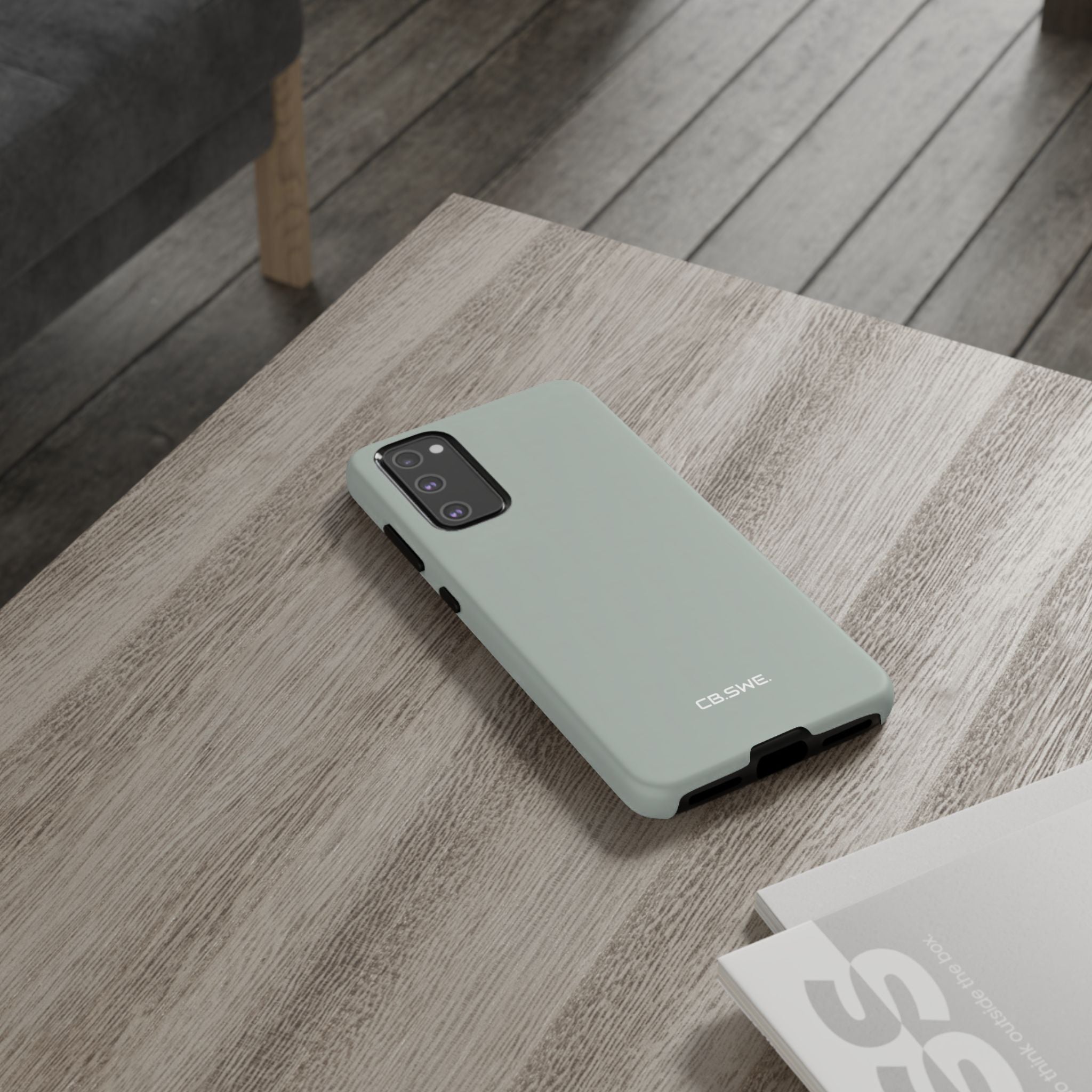 Ash Grey Samsung Case - Tough