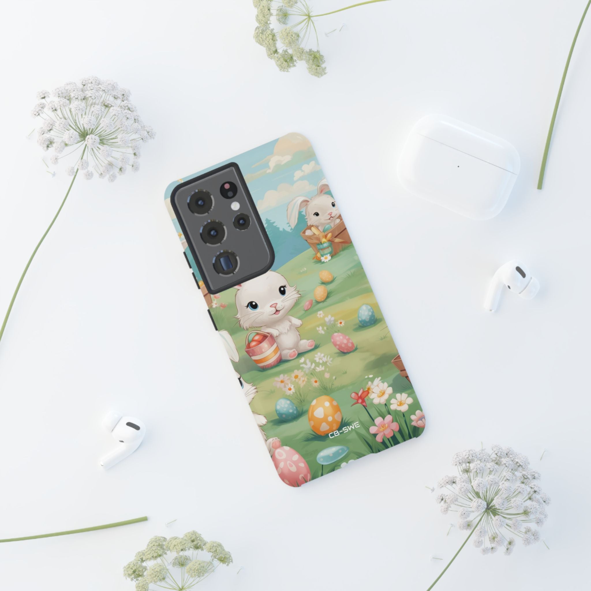 Bunnies Hunt Eggs - Samsung Case