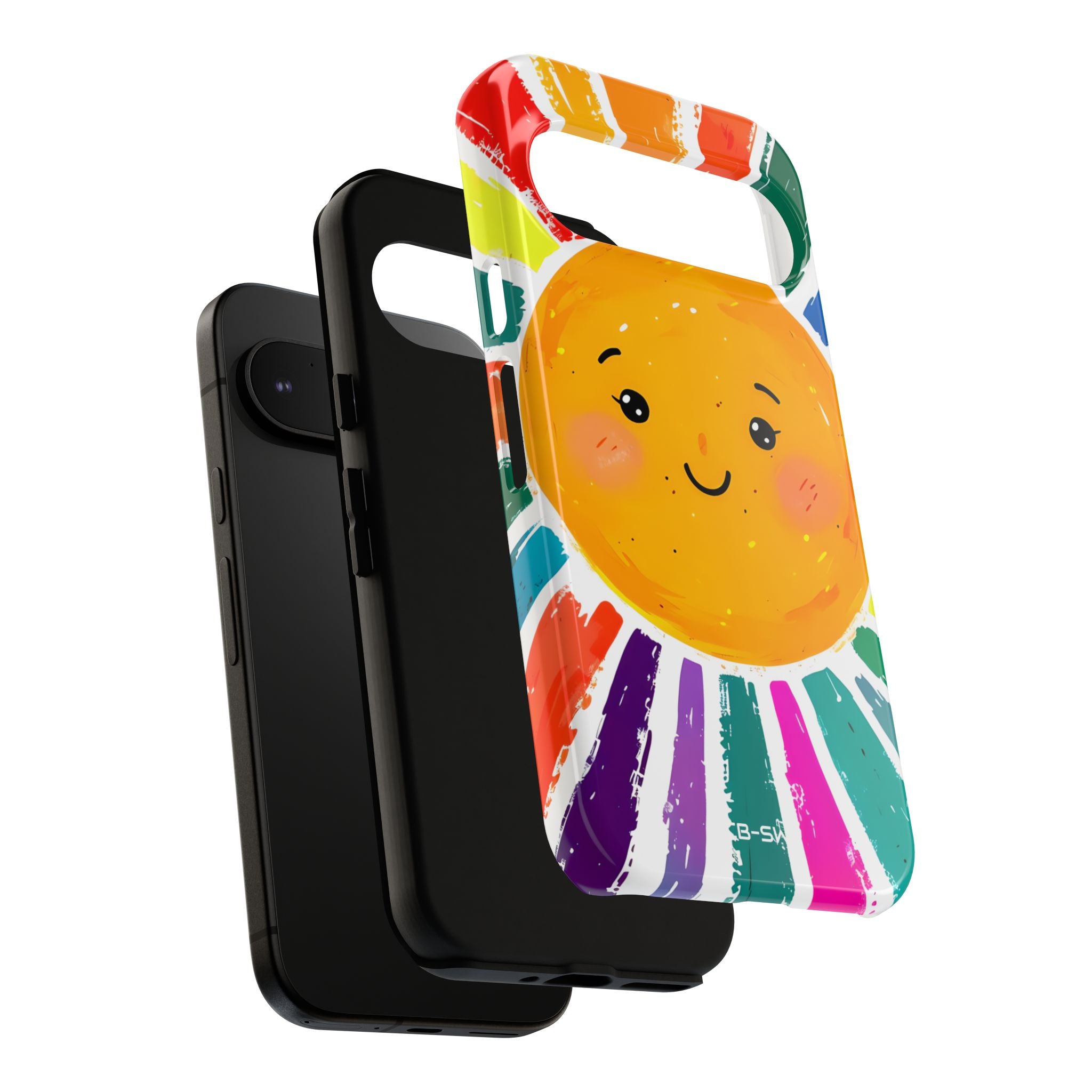 Radiant Smiling Sun - Google Pixel Case