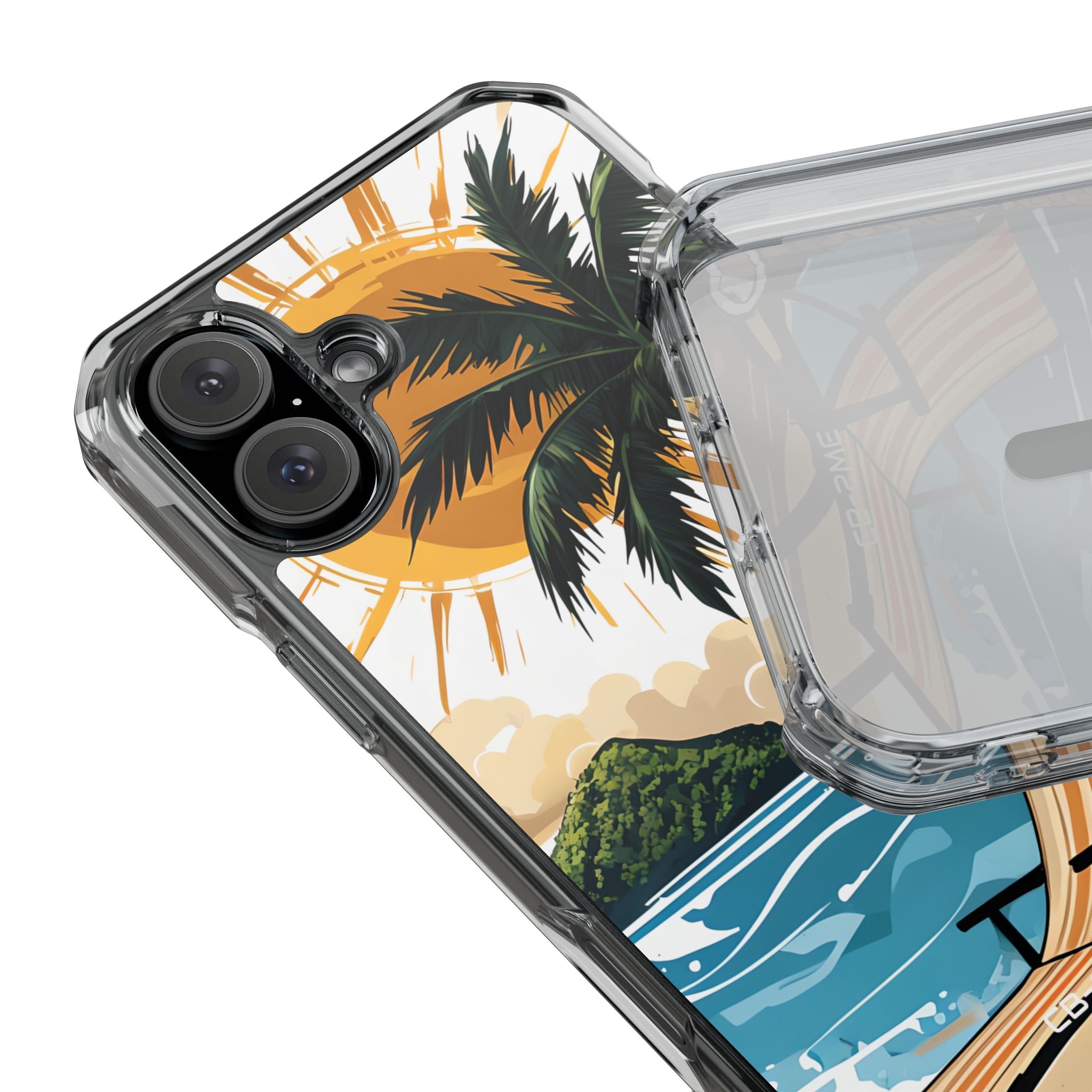 Sunny Tropical Escape iPhone Case - Impact