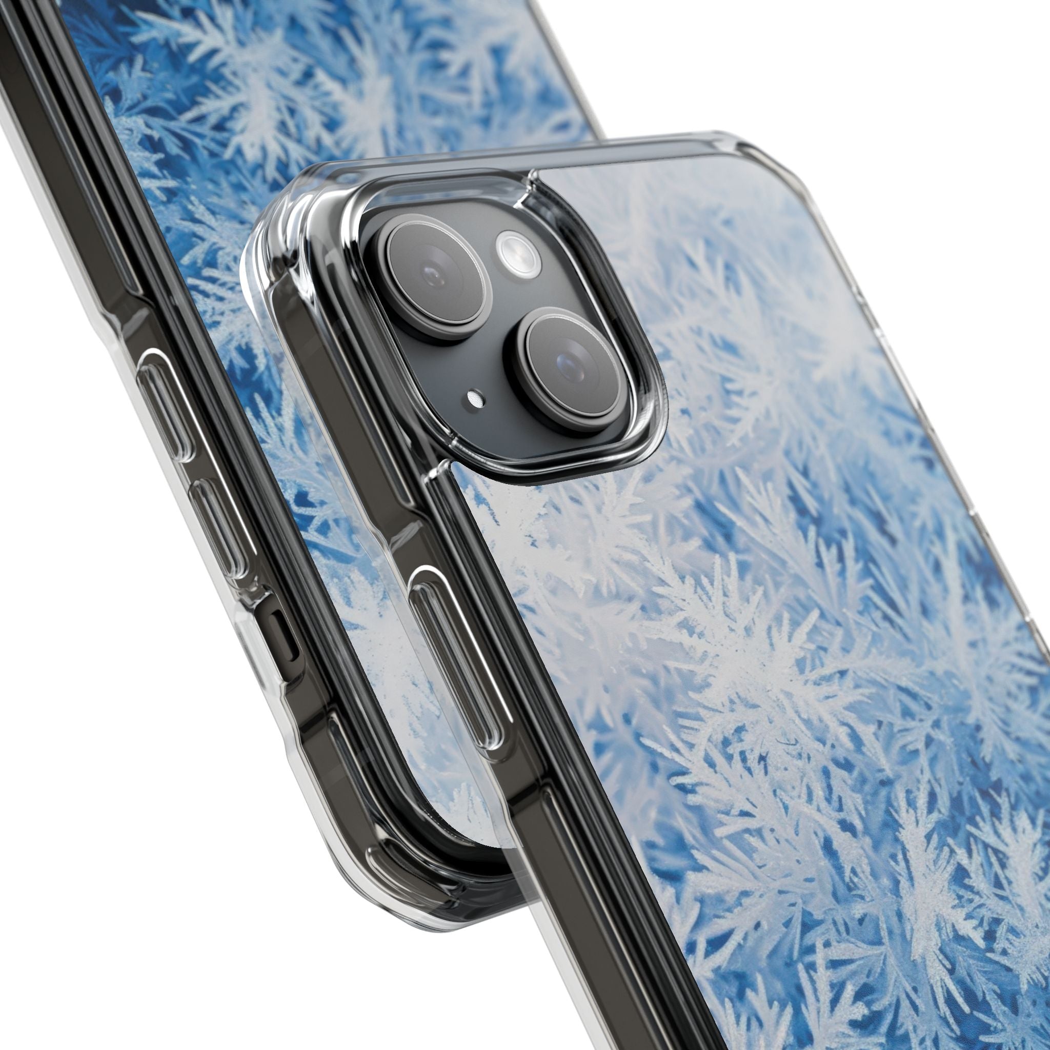 Frosted Crystal Dreams iPhone 15 - Impact Clear+