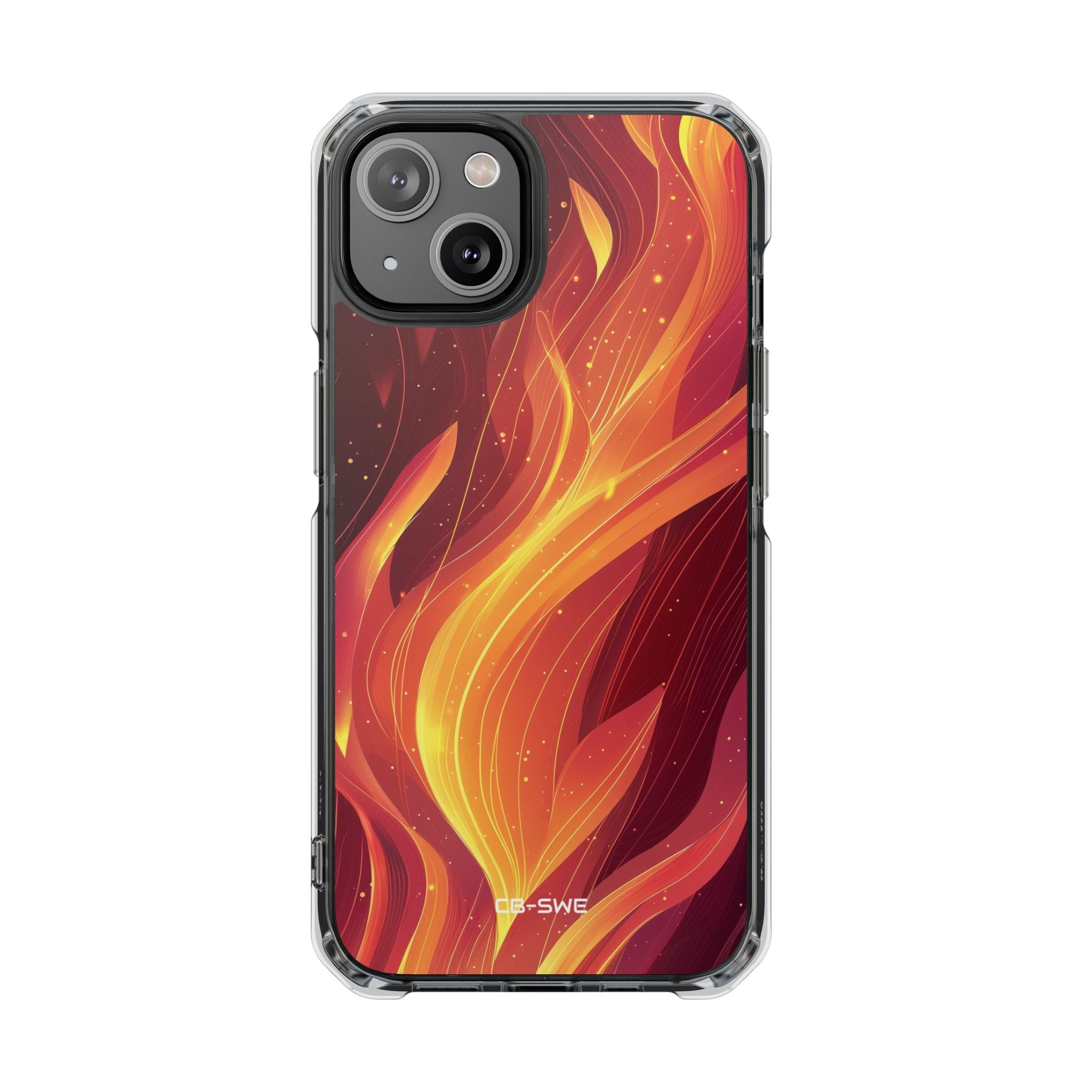 Flames Dance Upward iPhone Case - Impact