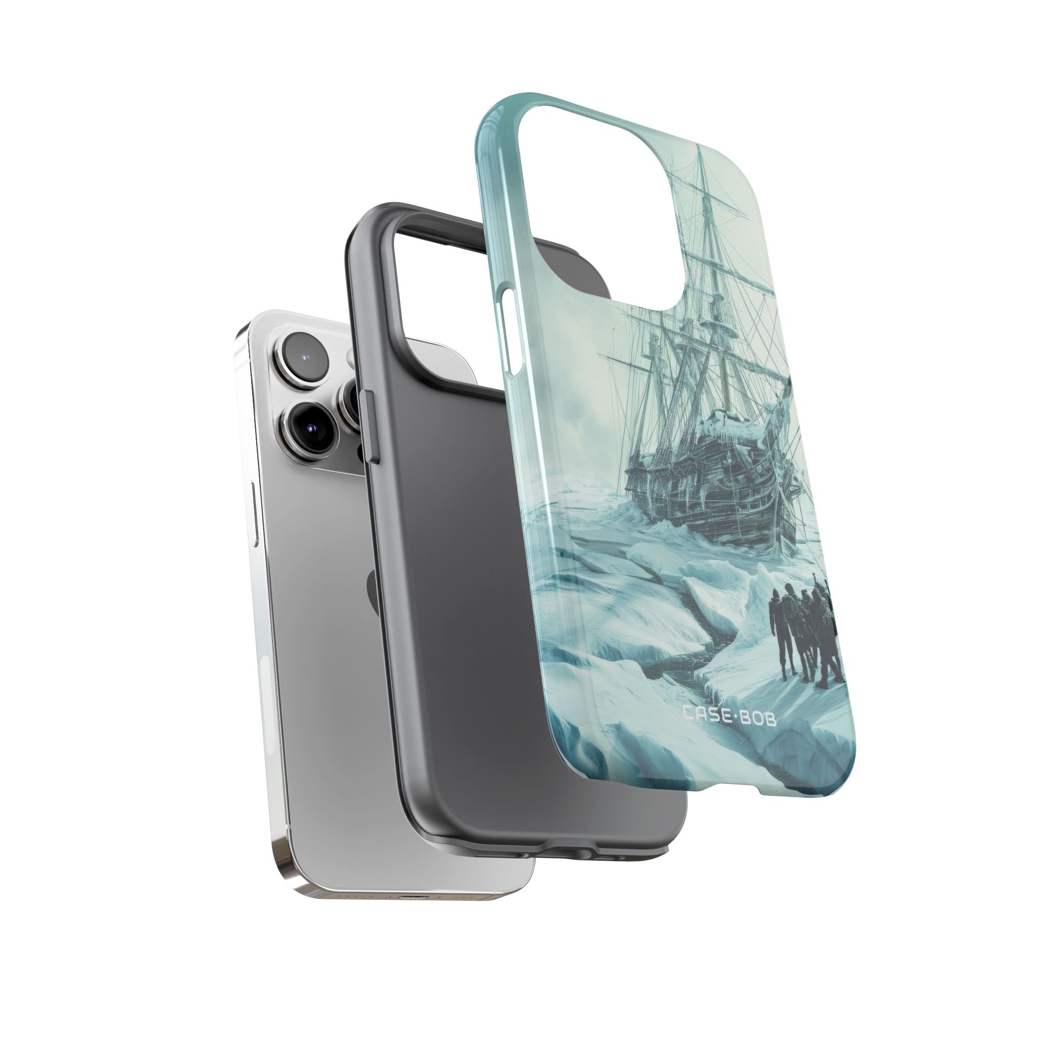 Icebound Ship iPhone 14 Pro Case - Tough