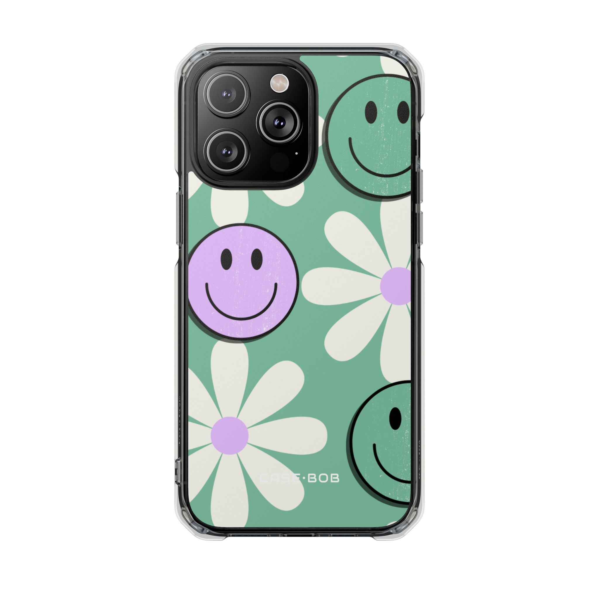 Smiley Daisy Glow iPhone 14 Pro Max Case - Impact