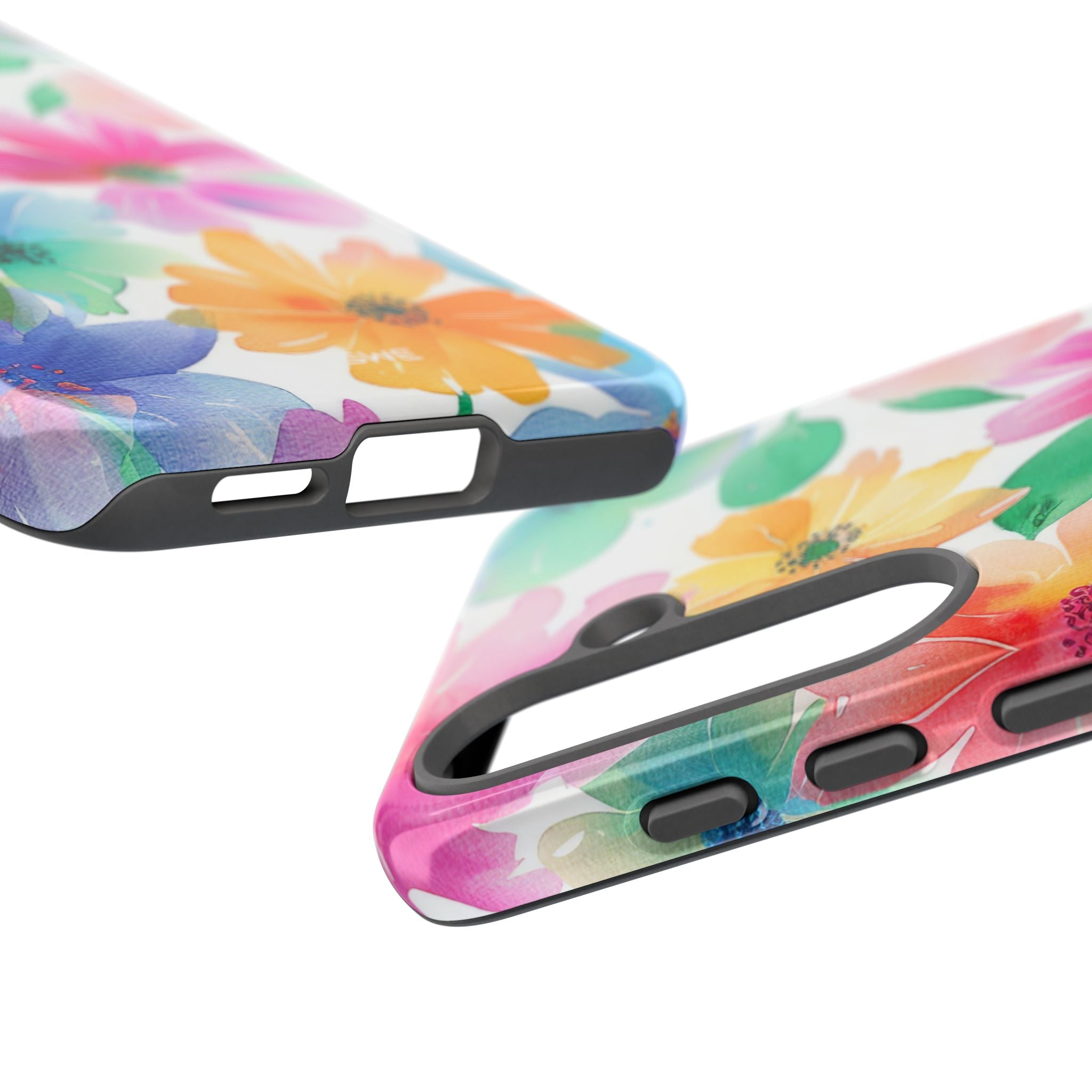 Vibrant Floral Impression - Samsung Case