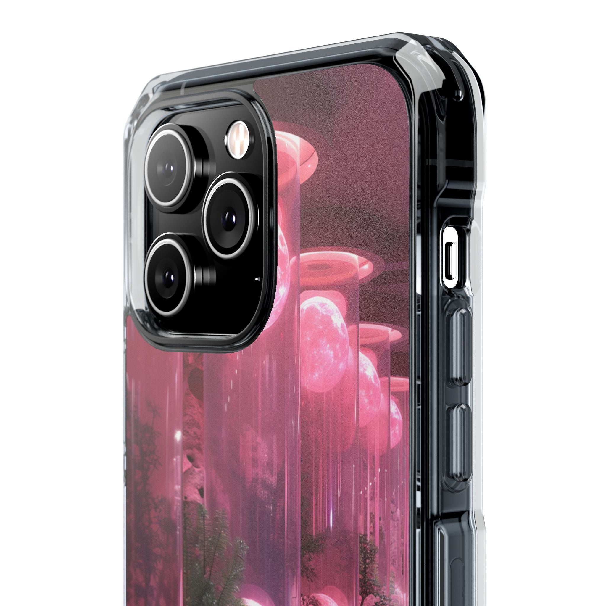 Futuristic Moon Garden iPhone 14 - Impact Clear+