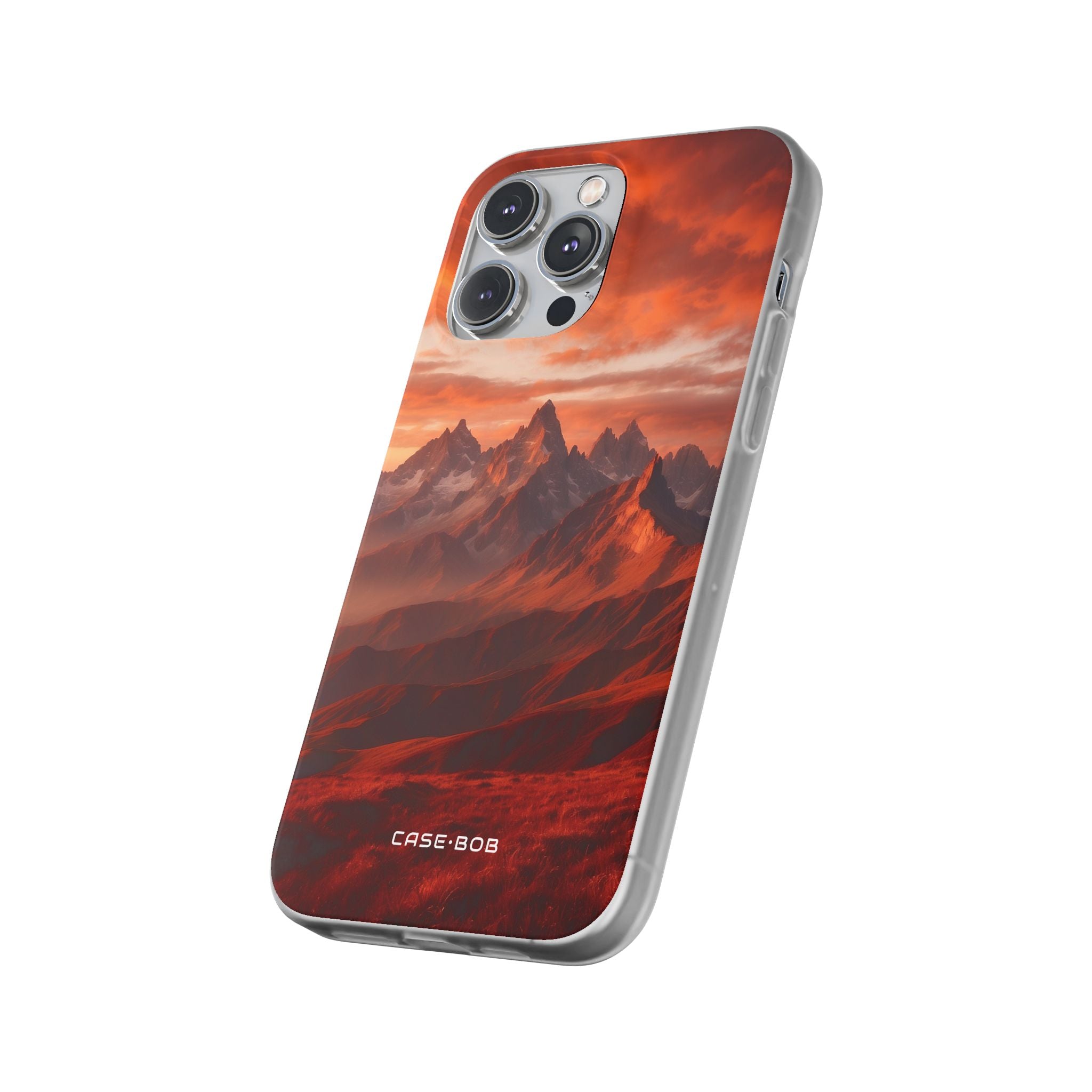 Jagged Glow iPhone 14 Pro Max Case - Soft