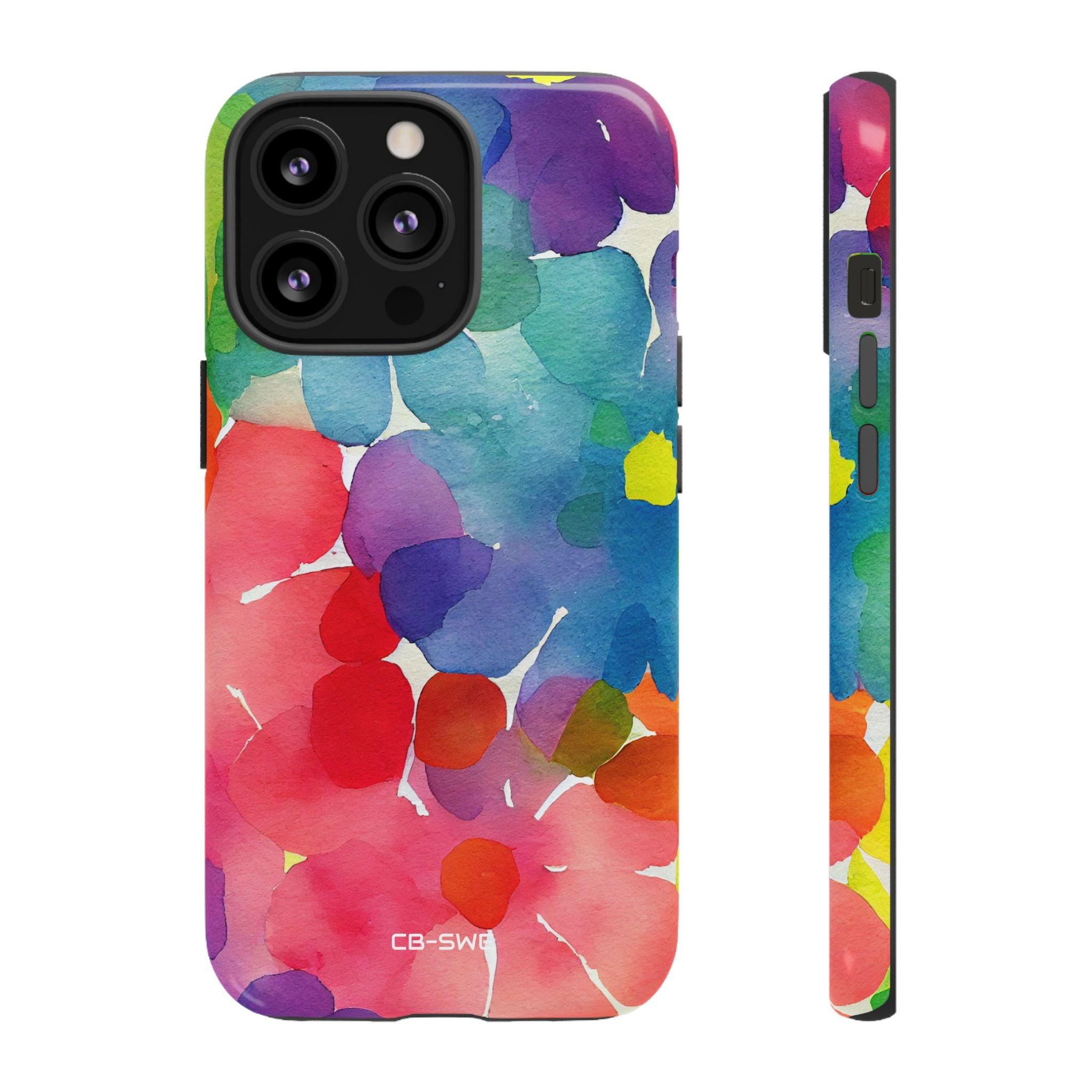 Fluid Color Petals - iPhone Case