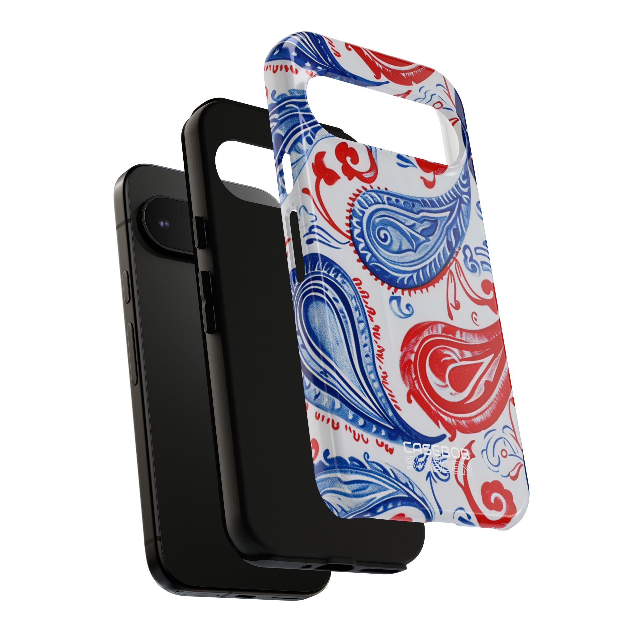 Vibrant Paisley Swirls Google Pixel 9 - Tough