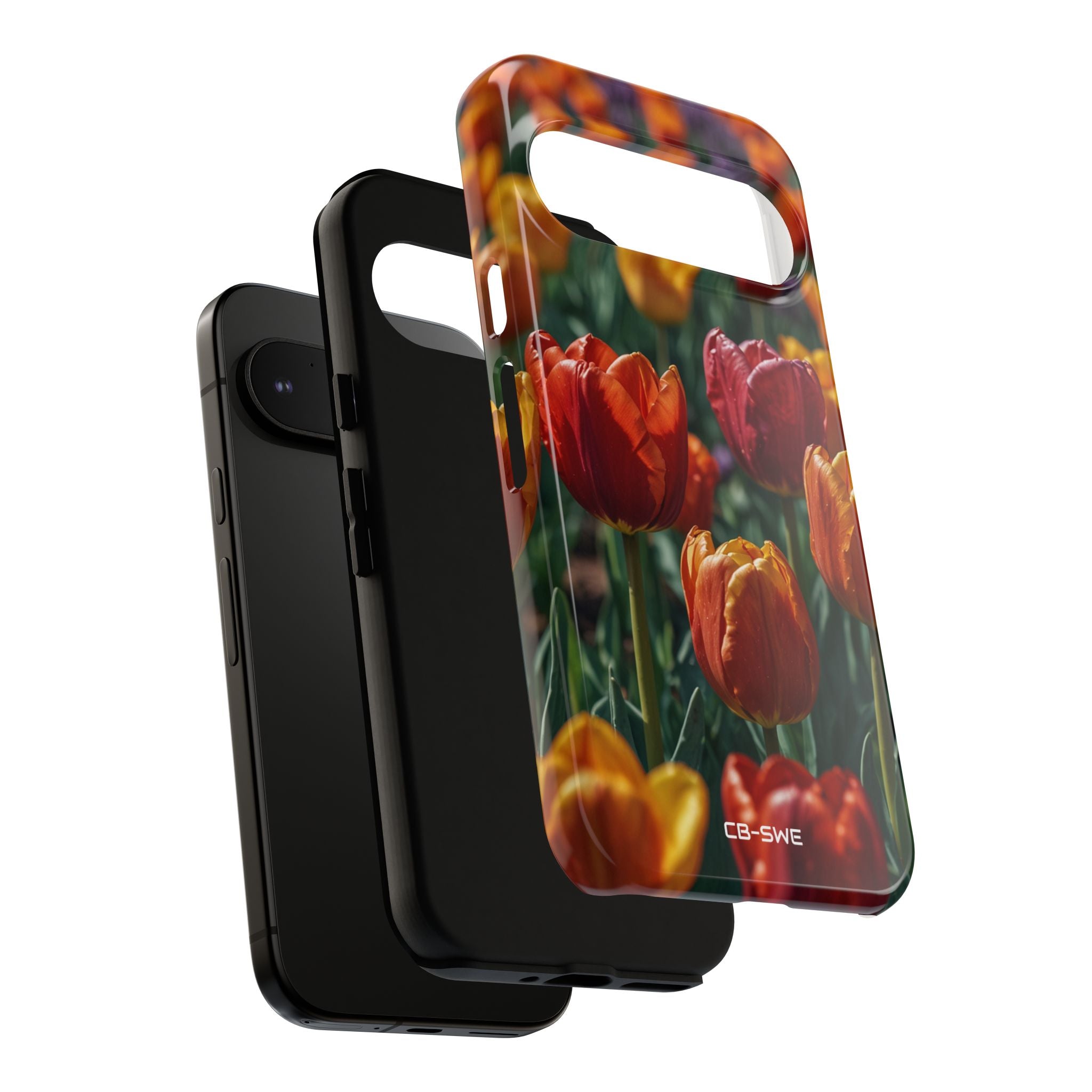 Tulips Embrace Breeze - Google Pixel Case