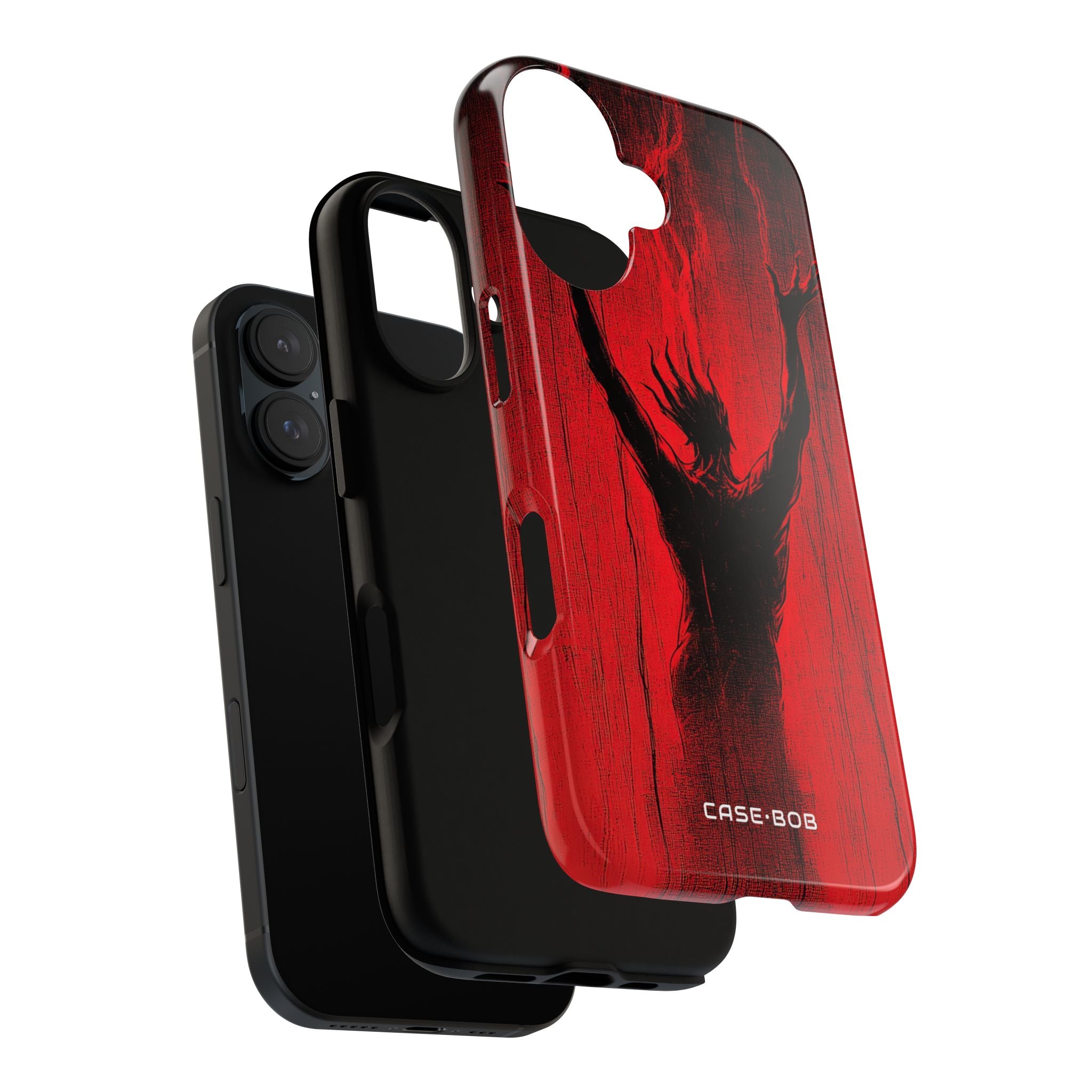 Crimson Uprising iPhone 16 Plus Case - Tough