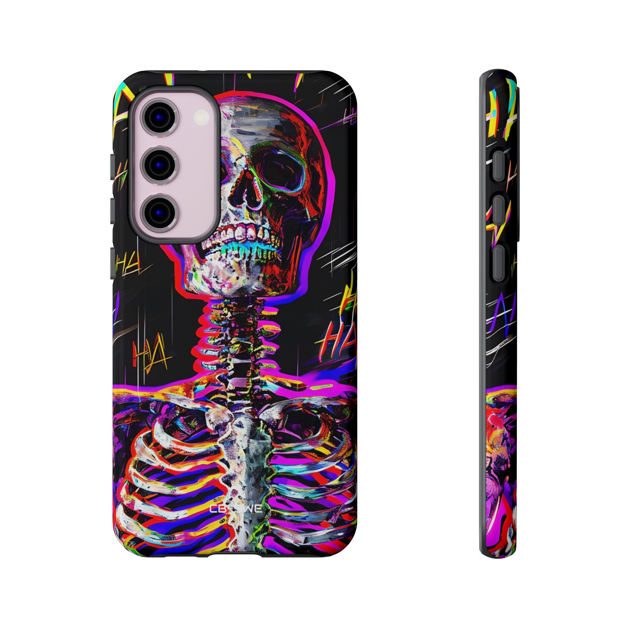 Neon Skeleton Chaos - Samsung Case