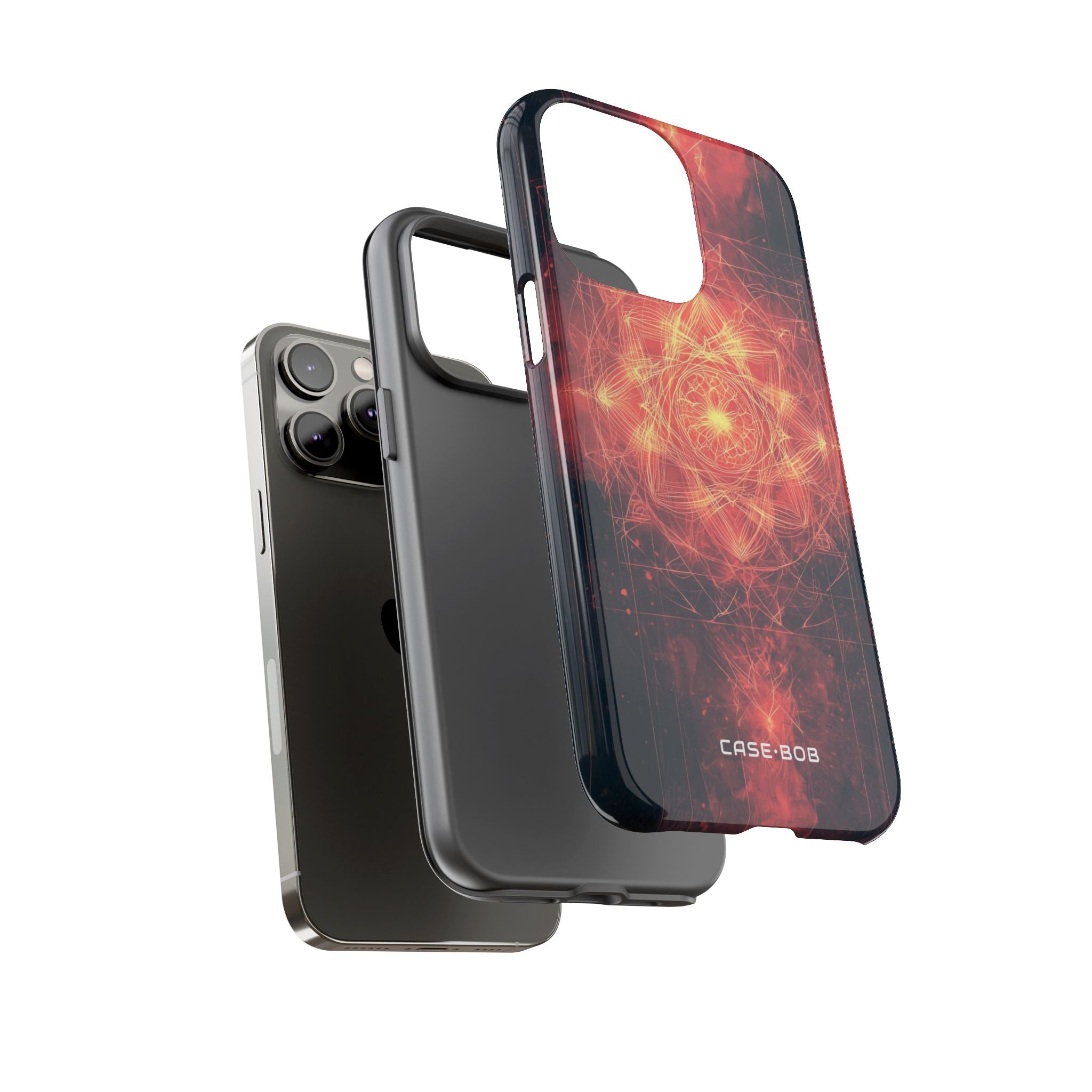 Radiant Mandala iPhone 14 Pro Max Case - Tough