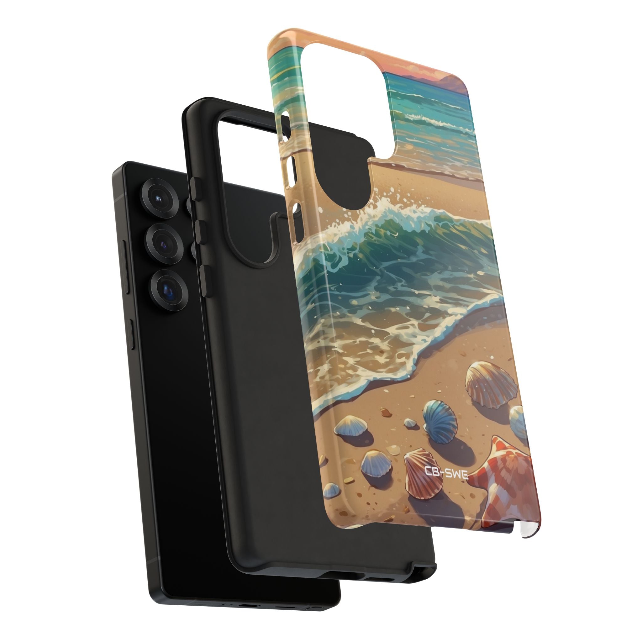 Seashells Kiss Shore - Samsung Case