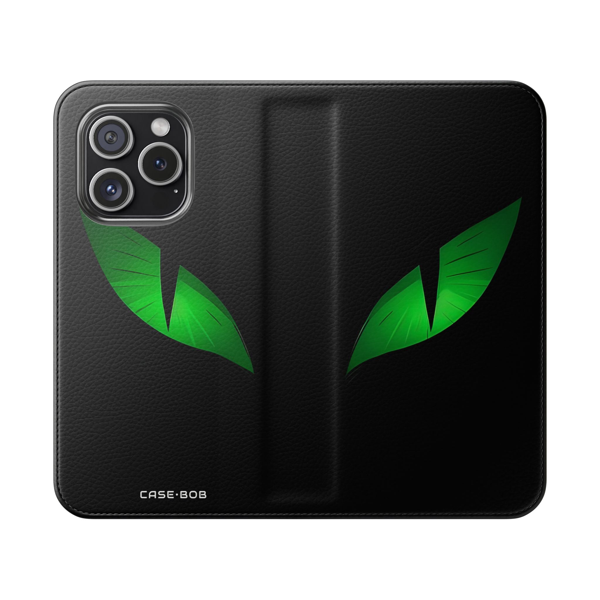 Emerald Stare - iPhone 15 Pro Case - Wallet