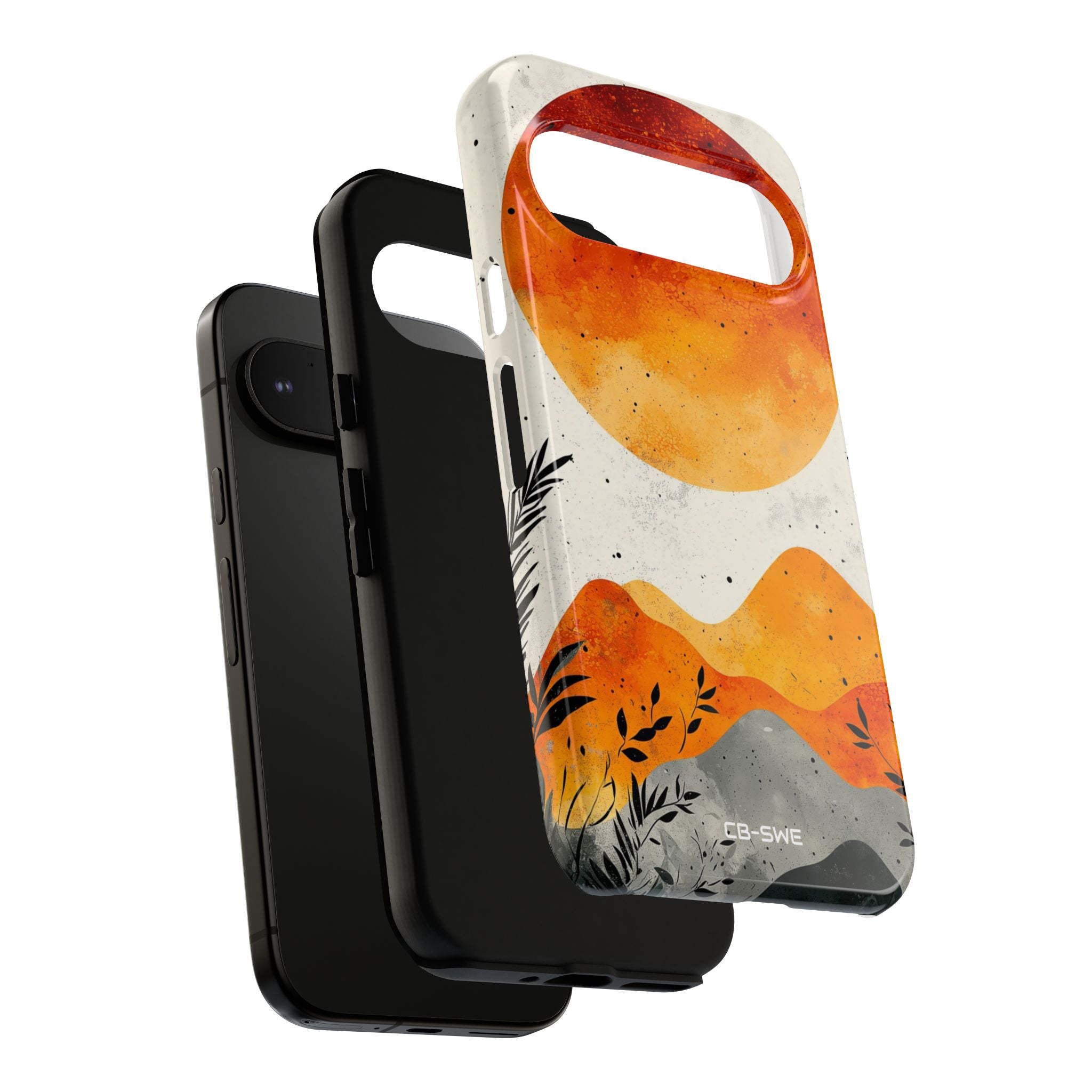 Sun Illuminates Mountains - Google Pixel Case