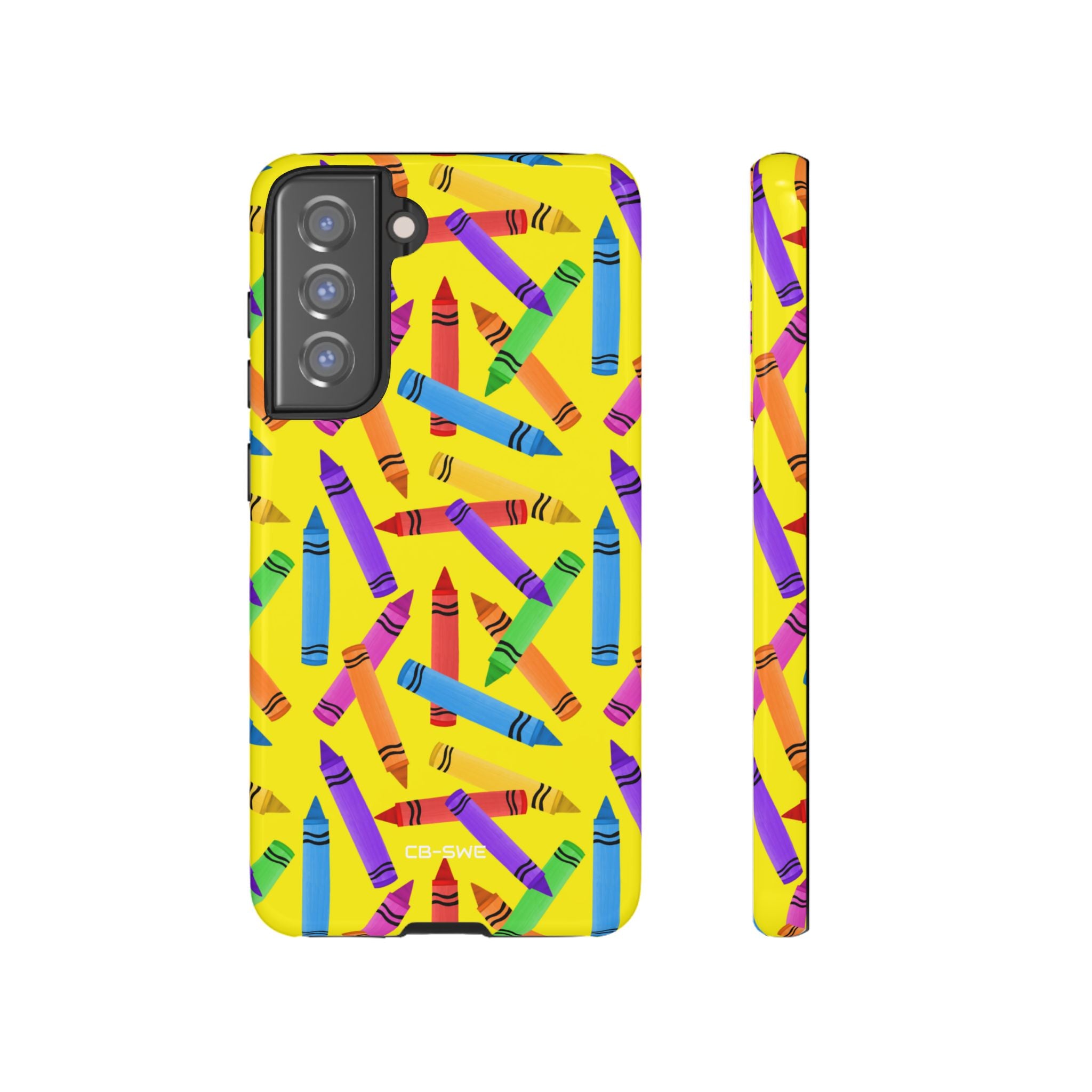 Crayons Scatter Playfully - Samsung Case
