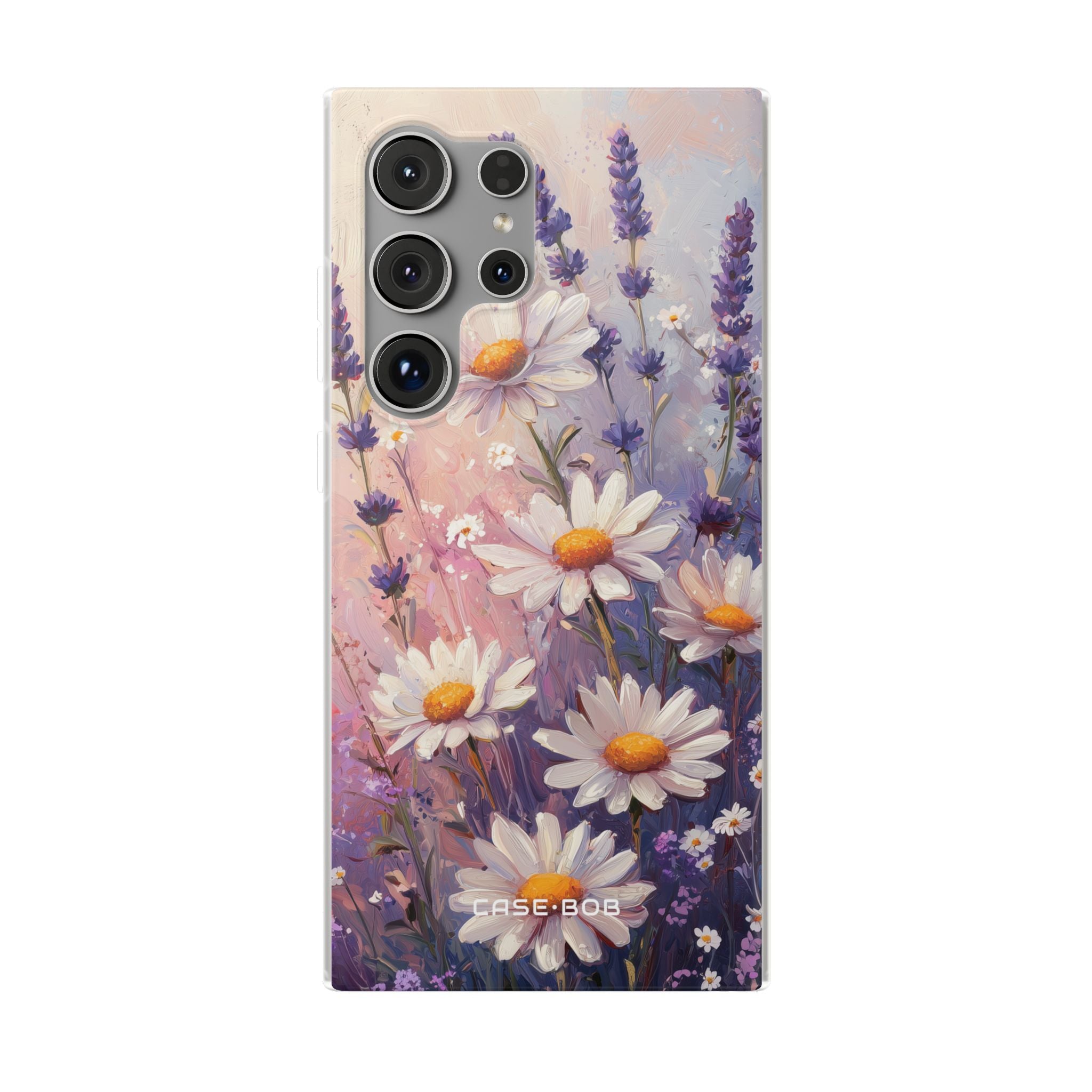 Daisy Lavender Bloom Samsung S24 Ultra Case - Soft
